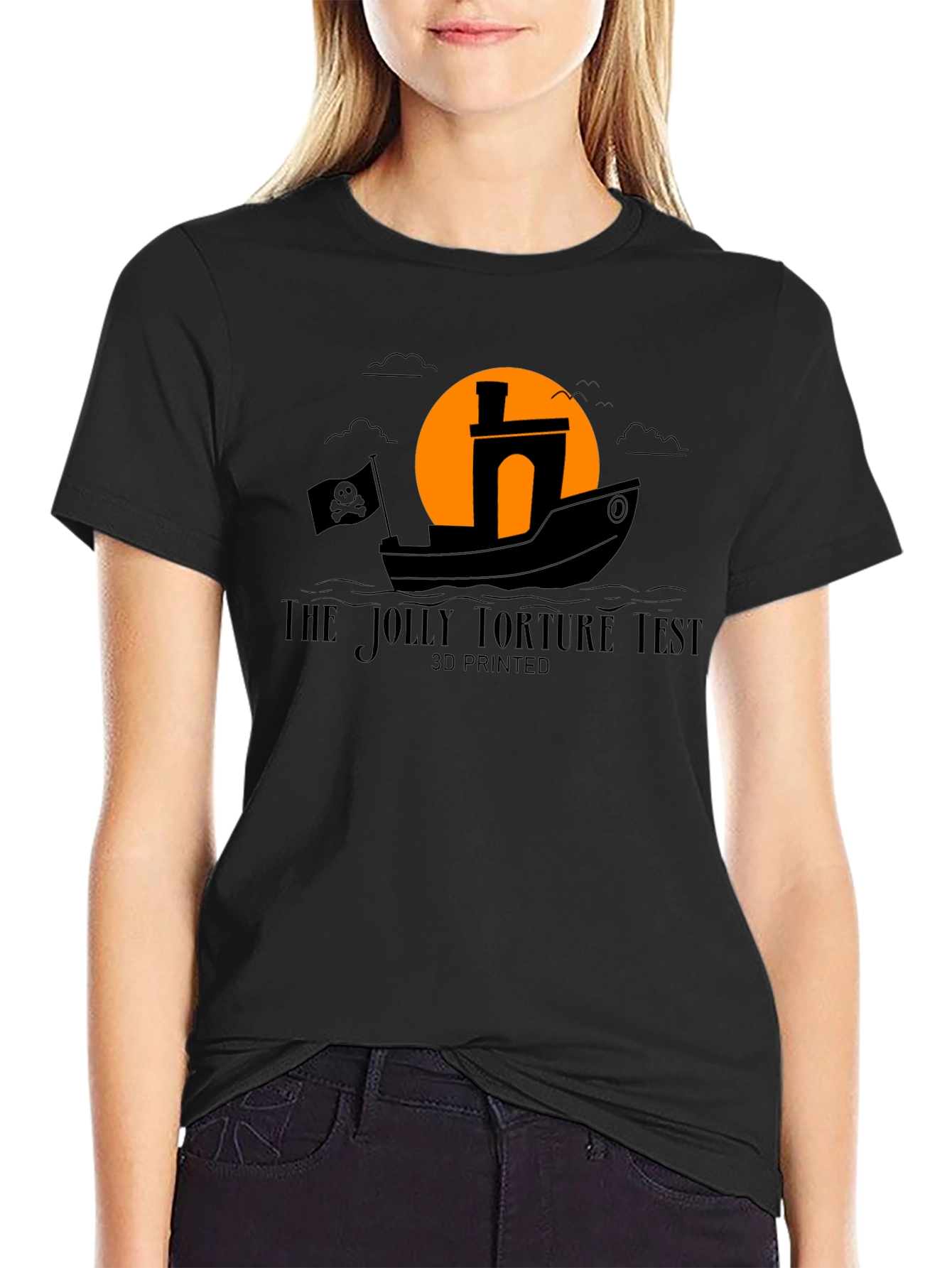 Jolly Torture Test 3D Printed T-Shirt