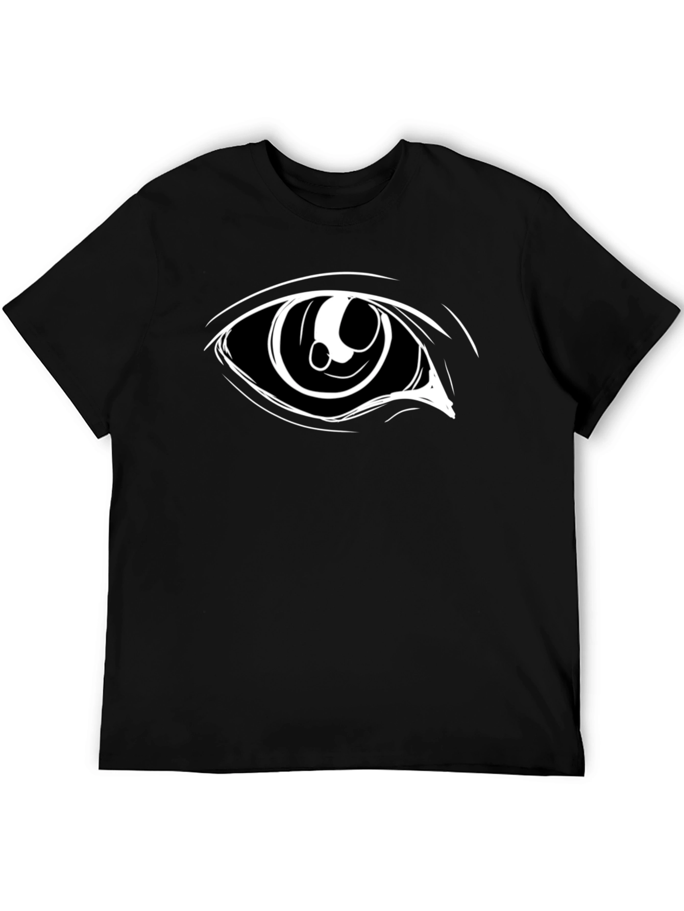Eye Graphic Black T-Shirt - Modern Style