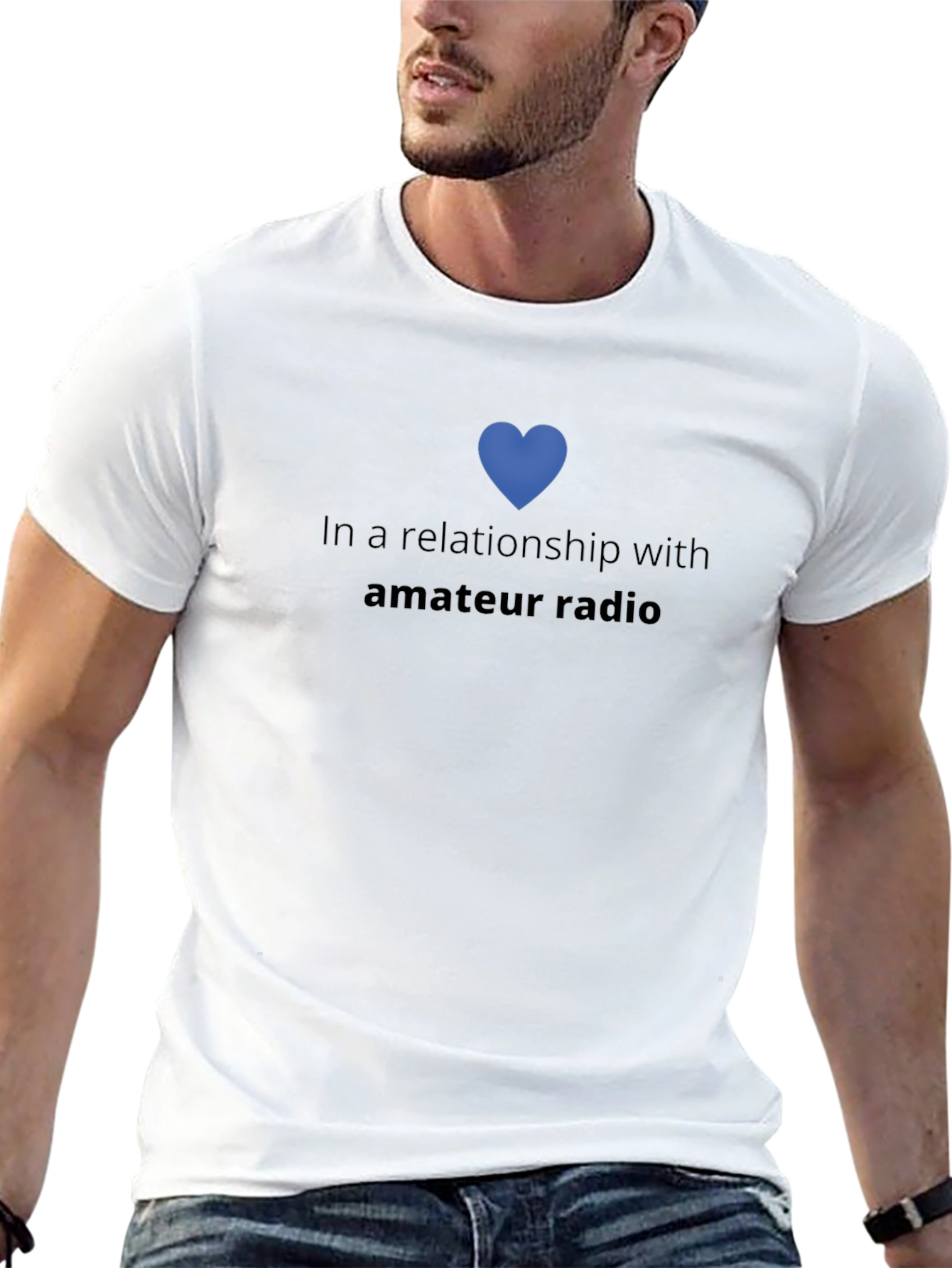 In A Relationship With Amateur Radio T-Shirt