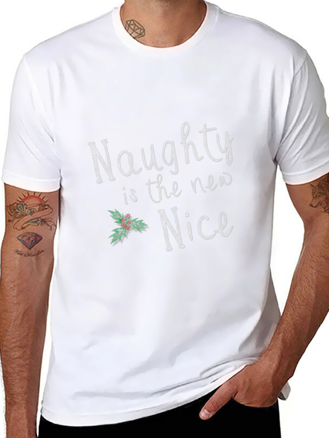 Naughty is the New Nice Christmas T-Shirt