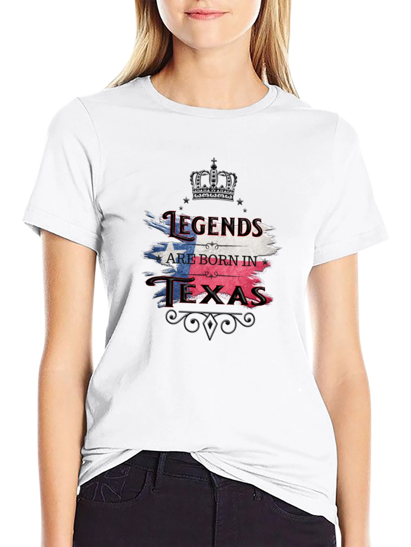 Legends Born in Texas Graphic Tee
