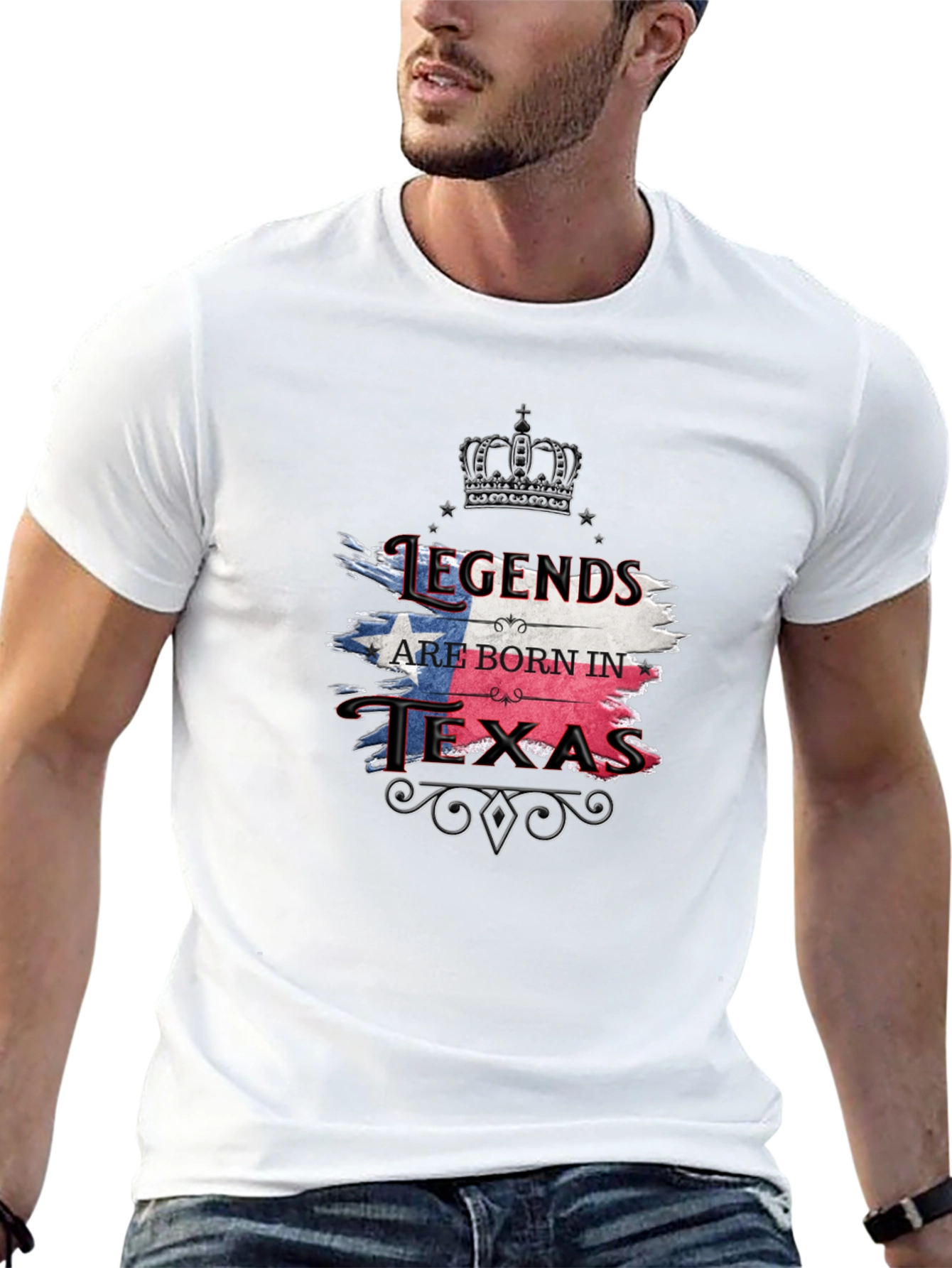 Legends Born in Texas Graphic Tee