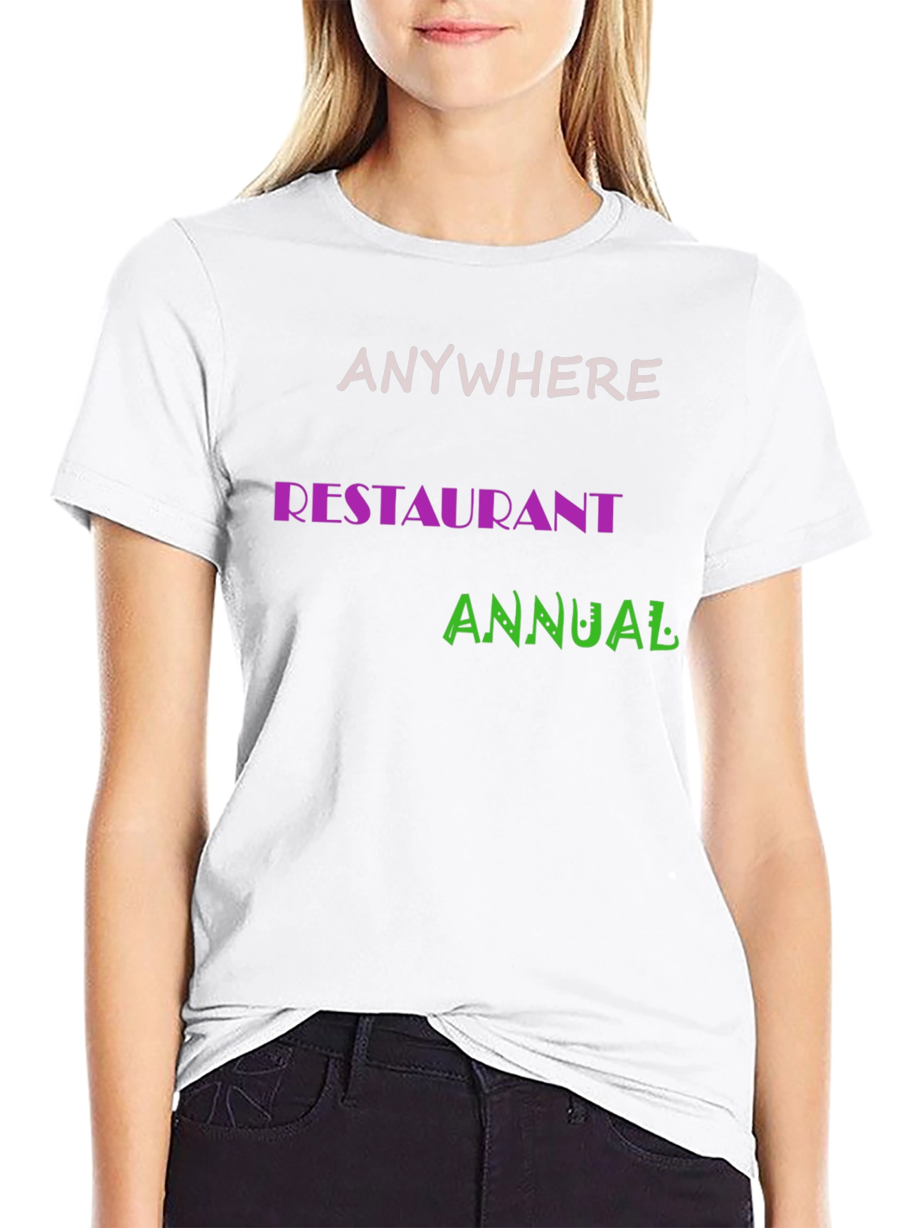 Anywhere Restaurant Annual Black T-Shirt