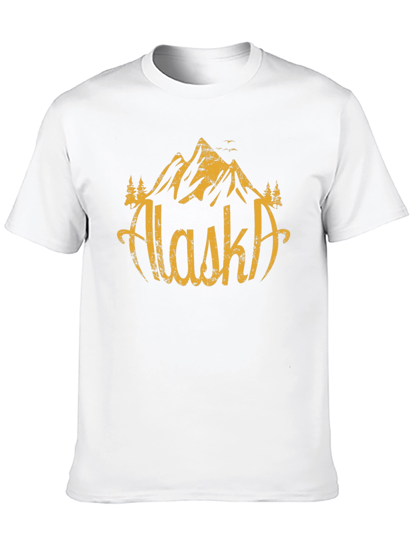 Alaska Mountain Graphic T-Shirt - Mens
