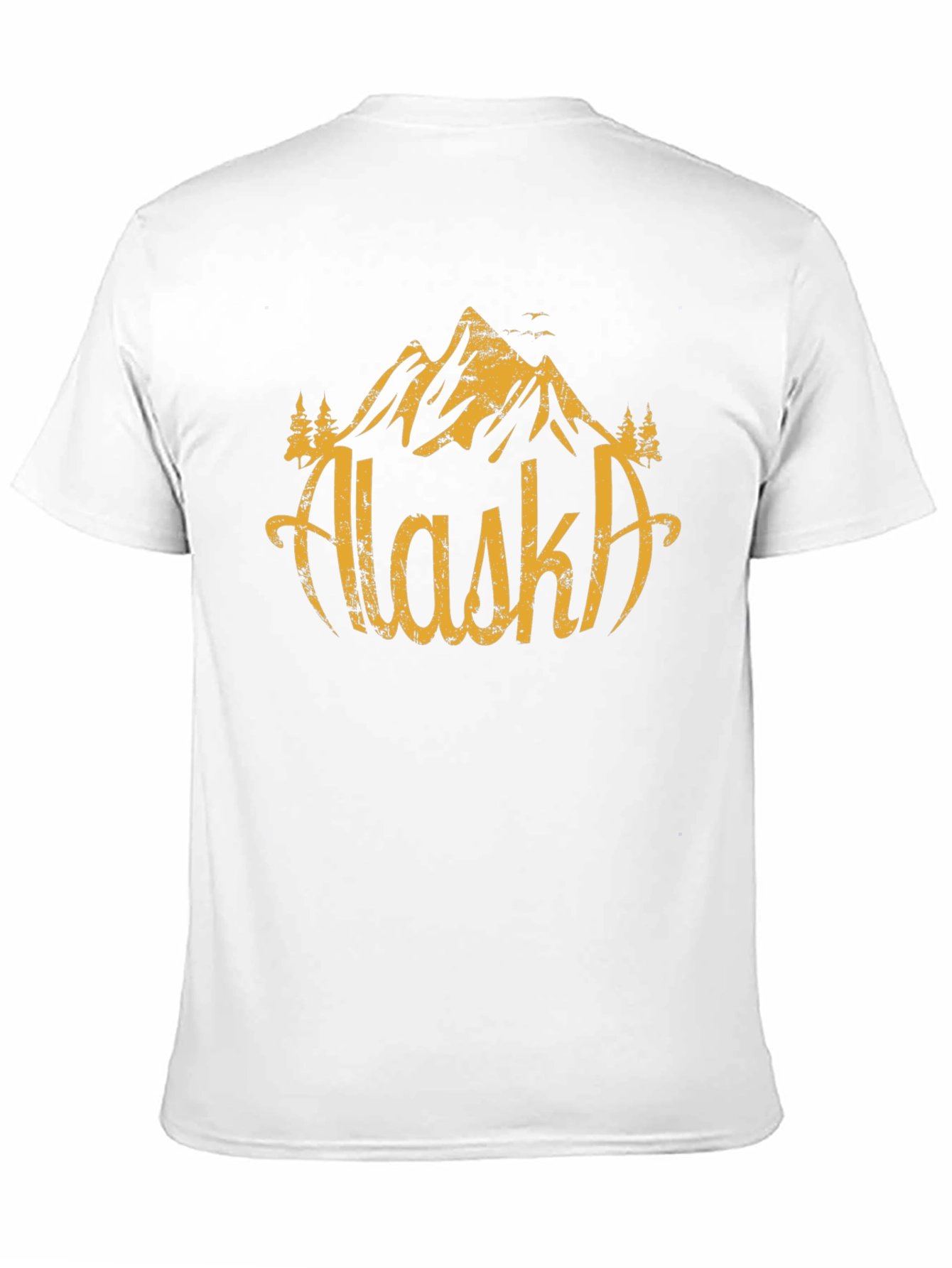 Alaska Mountain Graphic T-Shirt - Mens
