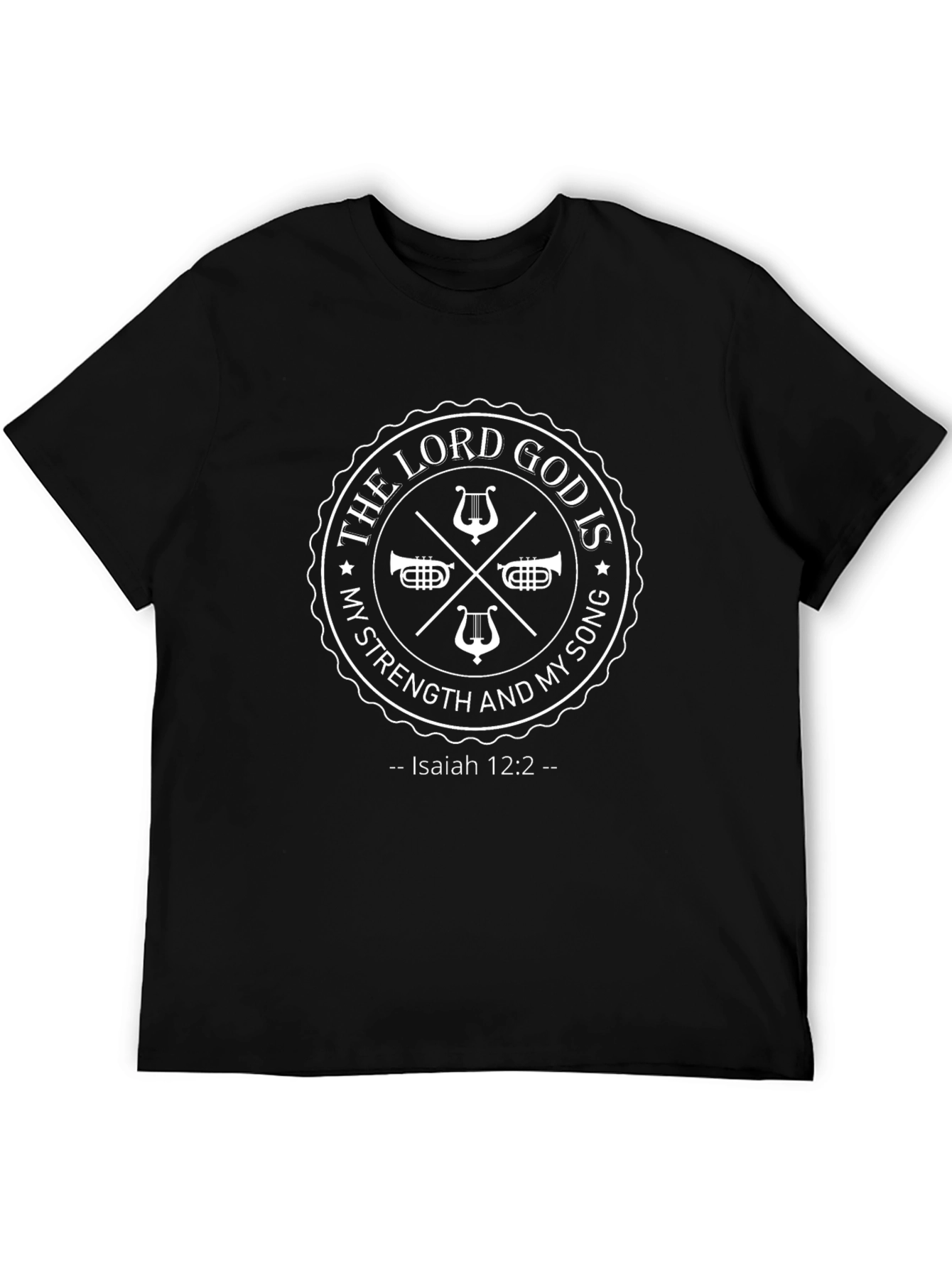 The Lord God is My Strength Graphic Tee
