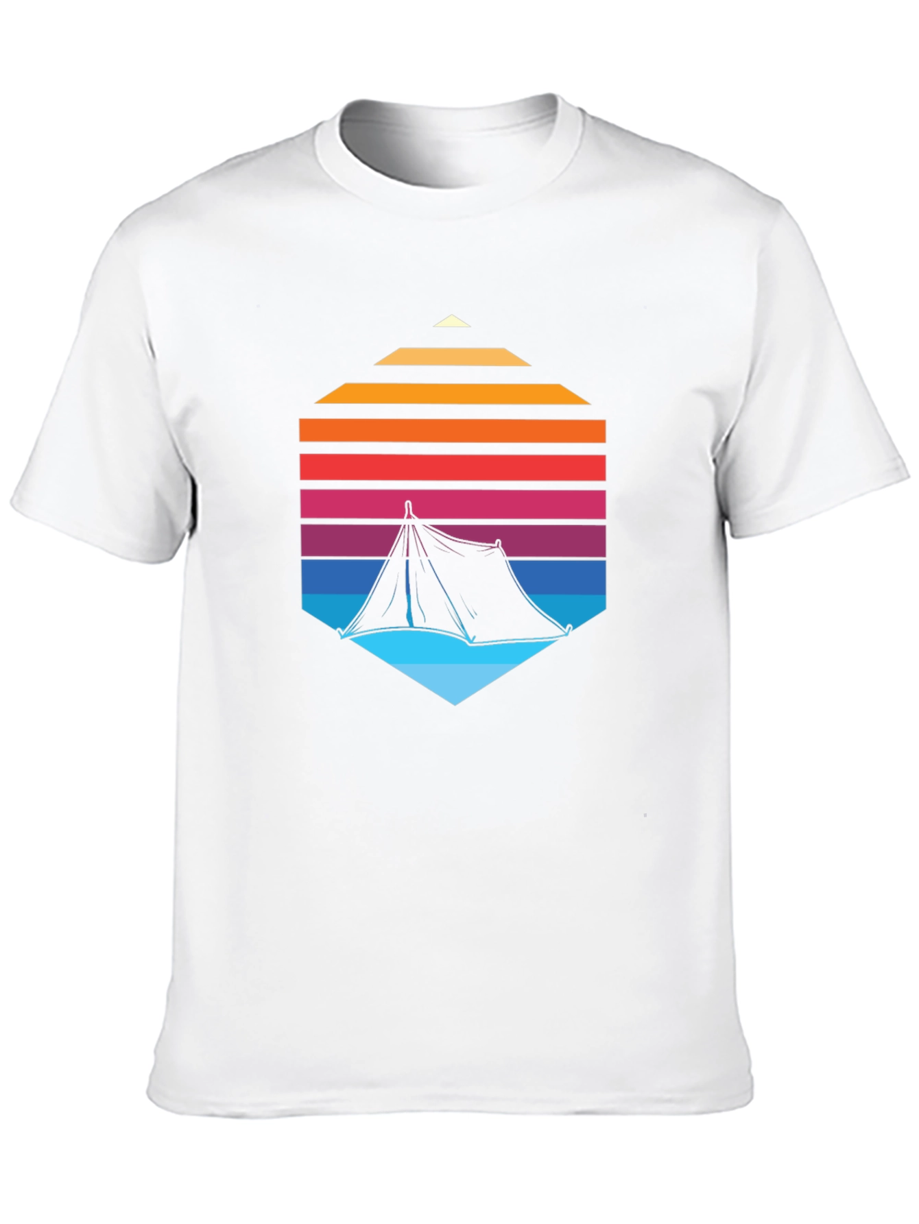 Retro Camping Tent T-Shirt