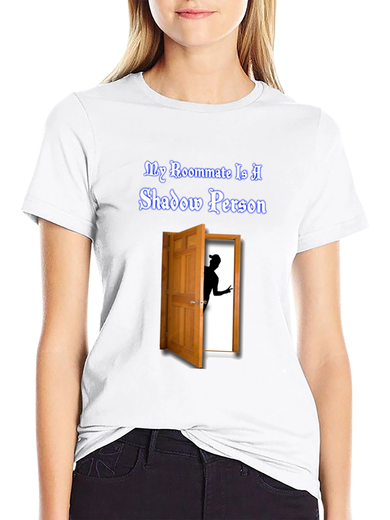 Shadow Person T-Shirt - Unique Graphic Tee