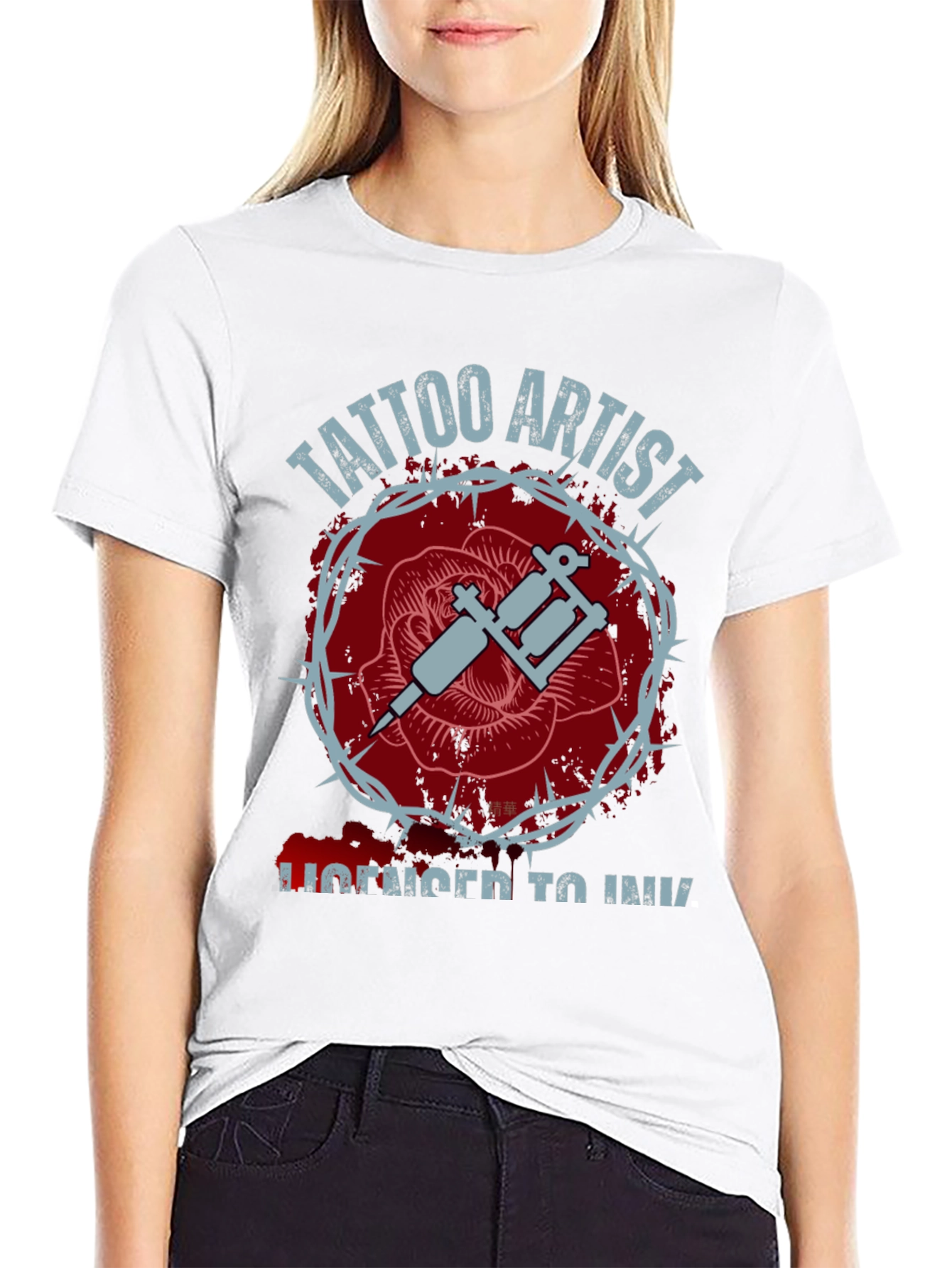 Tattoo Artist Licensed to Ink Graphic T-Shirt