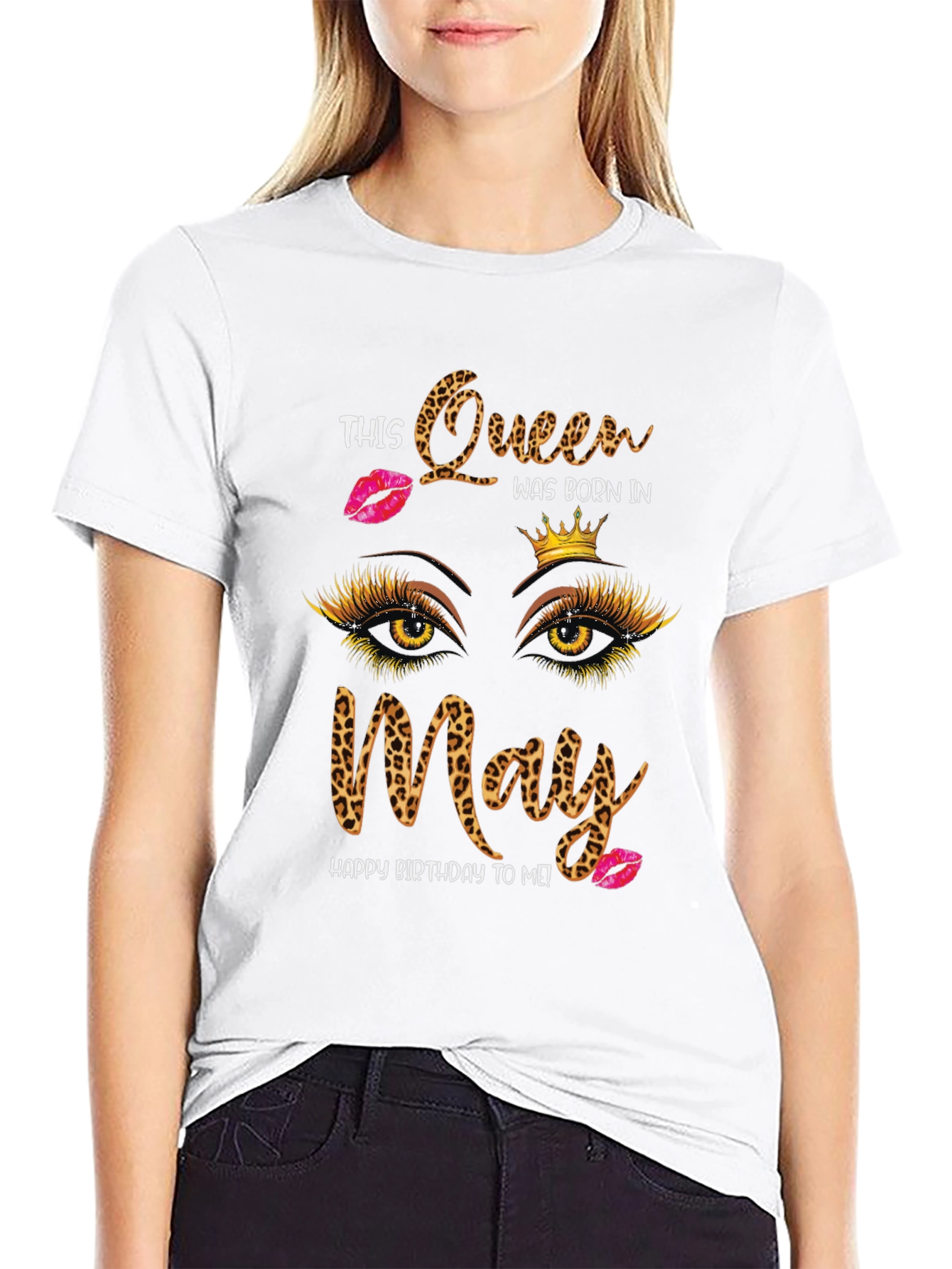 May Birthday Queen Graphic Tee