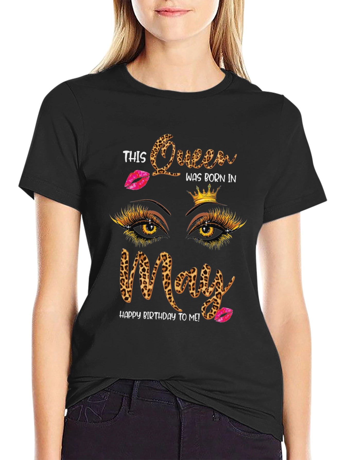 May Birthday Queen Graphic Tee