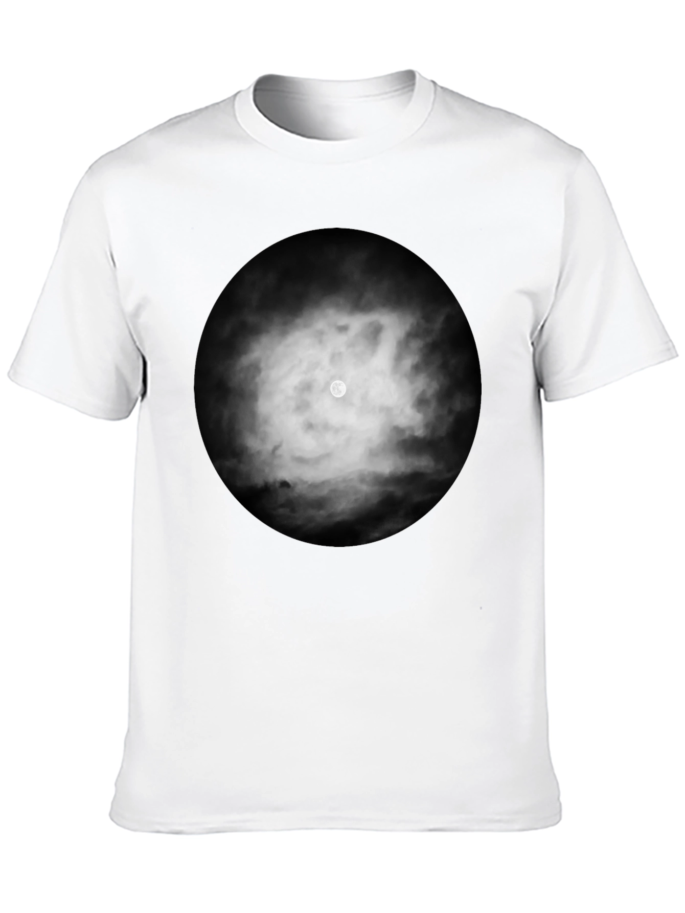 Moonlit Cloud T-Shirt - Soft Black Tee