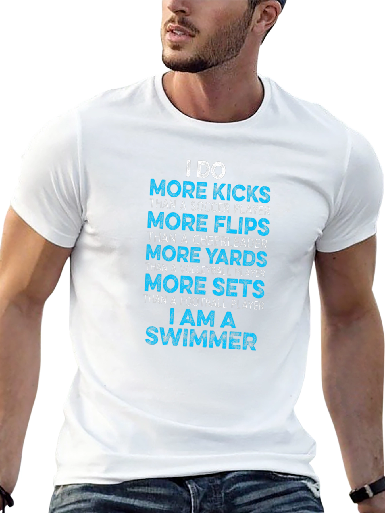 Swimmer Graphic Tee - I Do More!