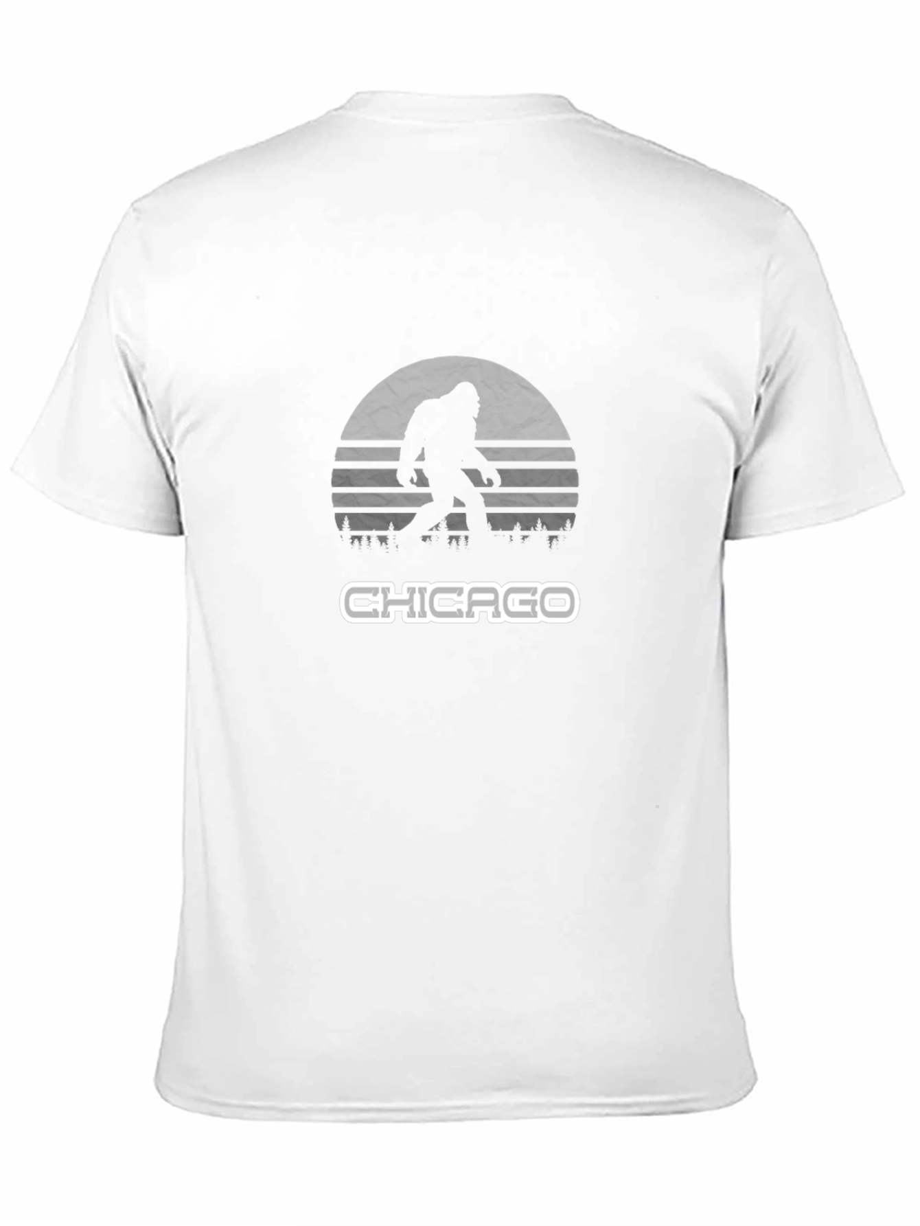 Chicago Bigfoot Retro Style T-Shirt
