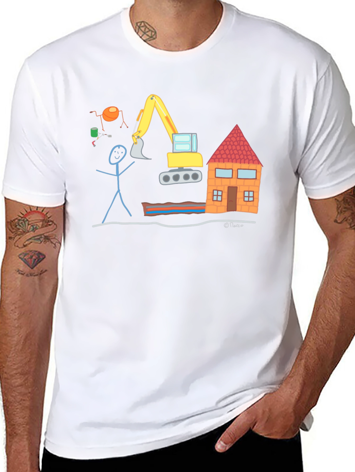 Funny Construction Crew T-Shirt