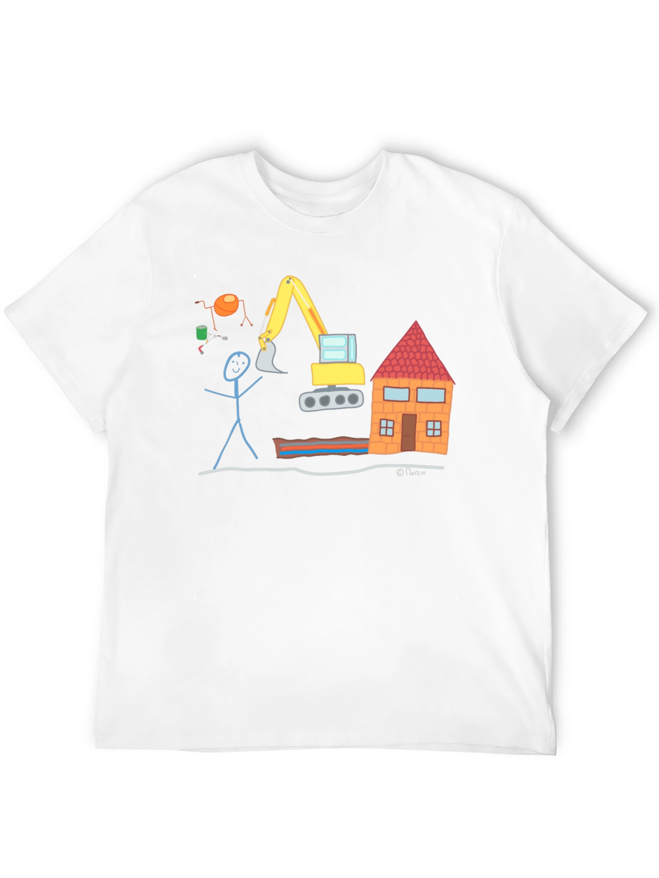 Funny Construction Crew T-Shirt