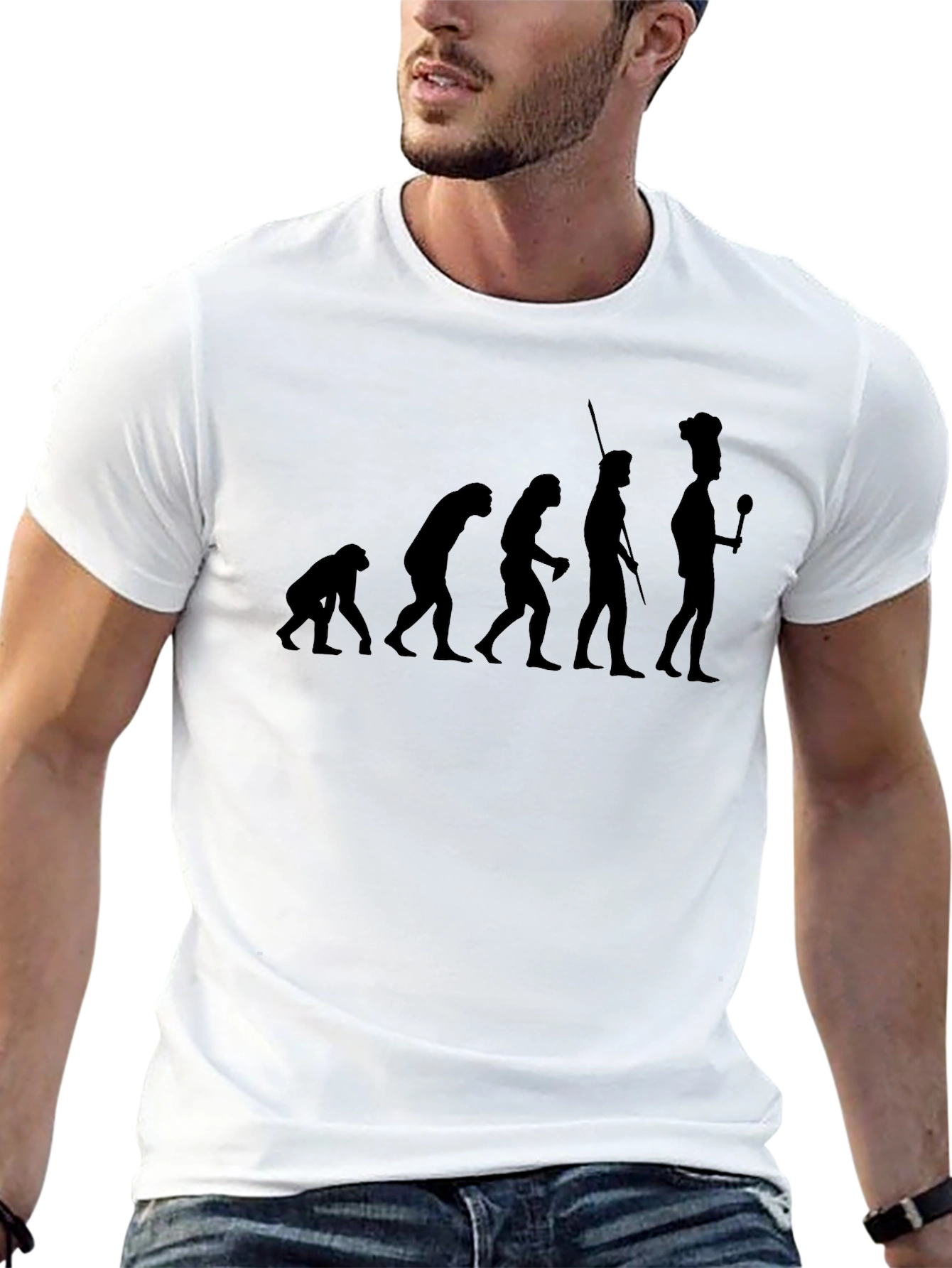 Chef Evolution T-Shirt - Funny Cooking Tee
