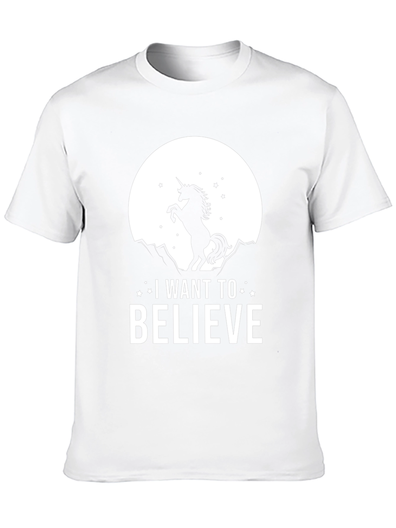 I Want To Believe Unicorn T-Shirt