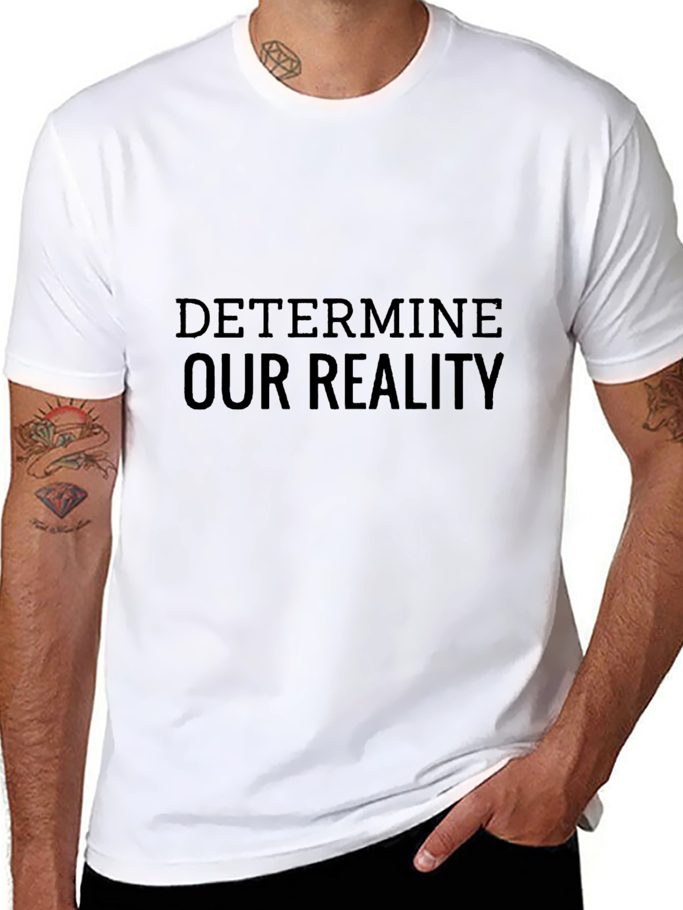 Determine Our Reality Black T-Shirt