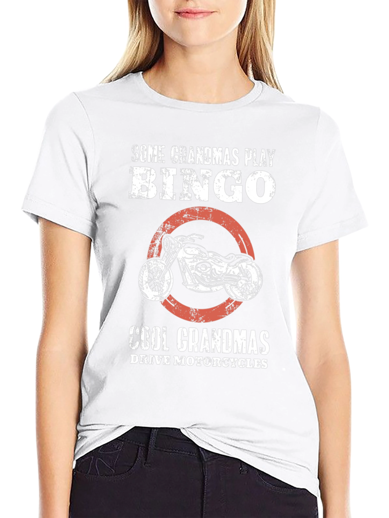 Cool Grandmas Drive Motorcycles T-Shirt