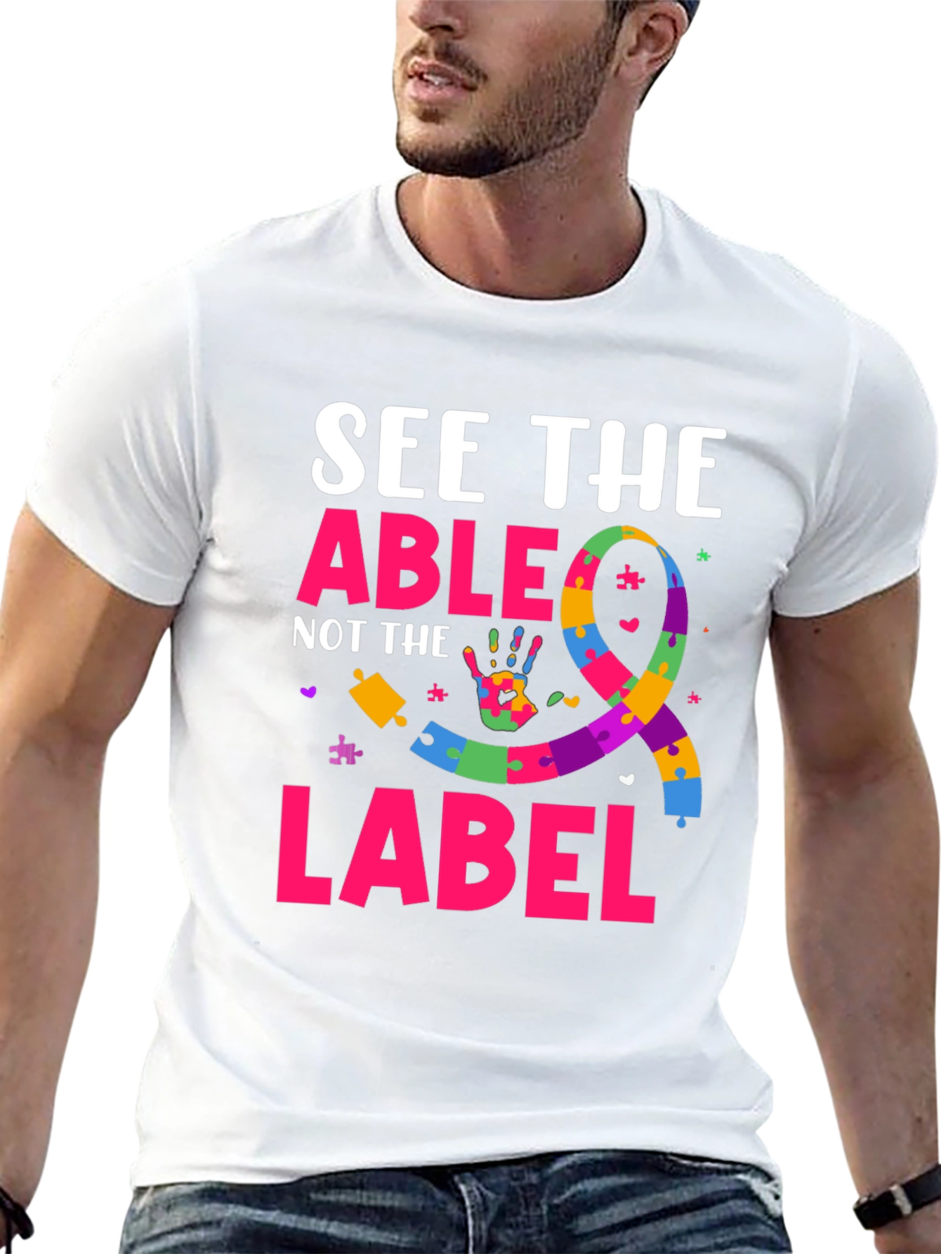 See The Able Not The Label Autism Awareness T-Shirt
