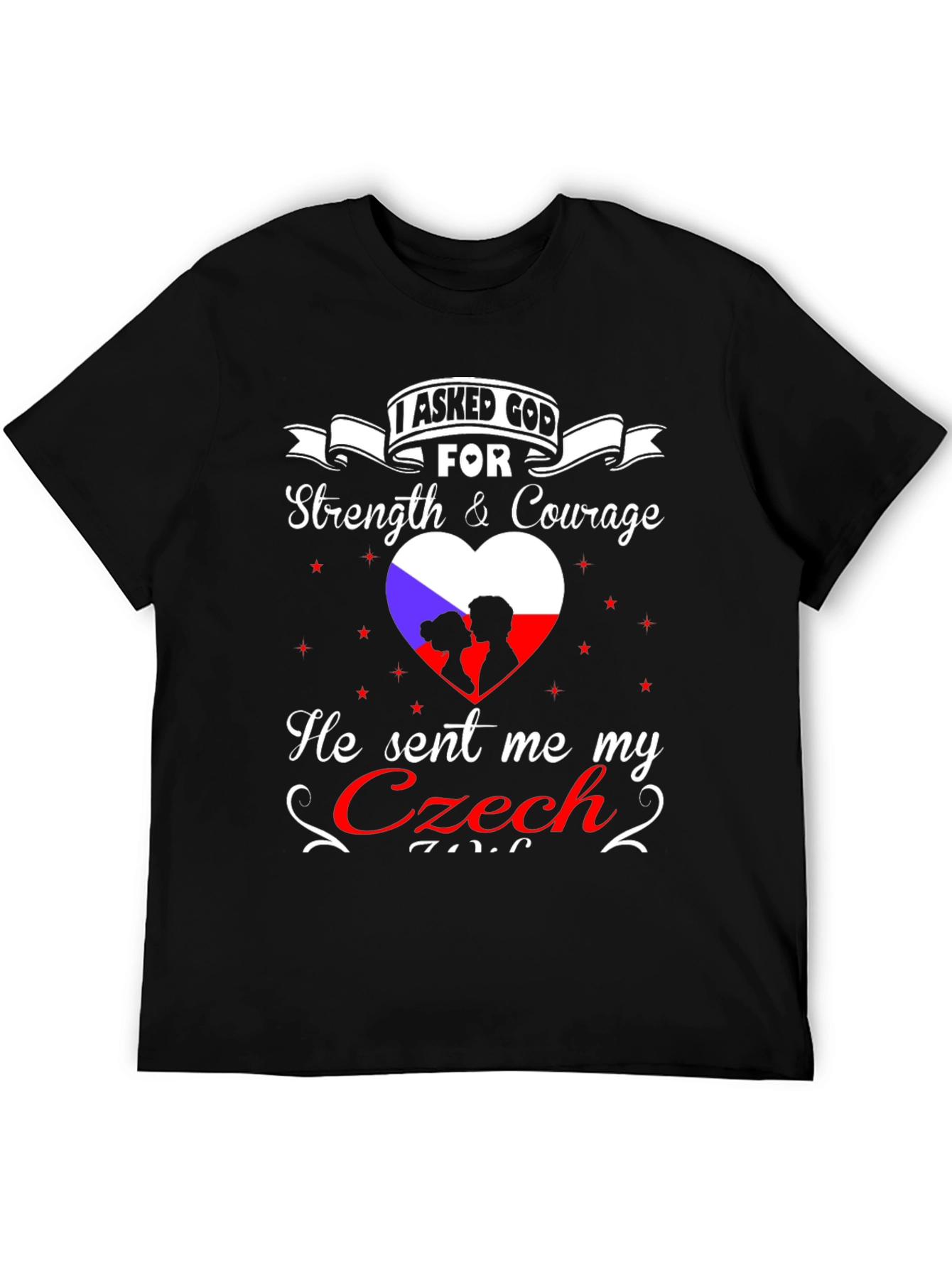 Czech Pride T-Shirt: Strength & Courage