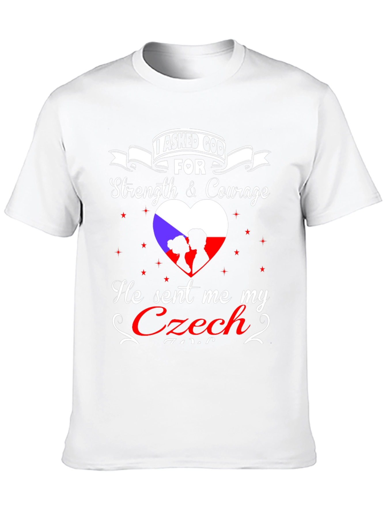 Czech Pride T-Shirt: Strength & Courage
