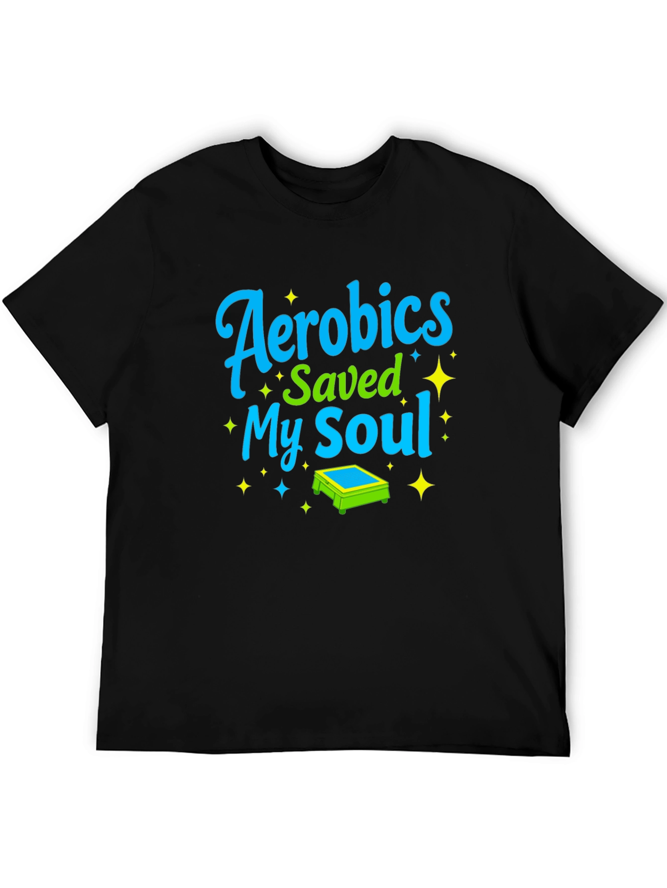 Aerobics Saved My Soul Graphic Tee
