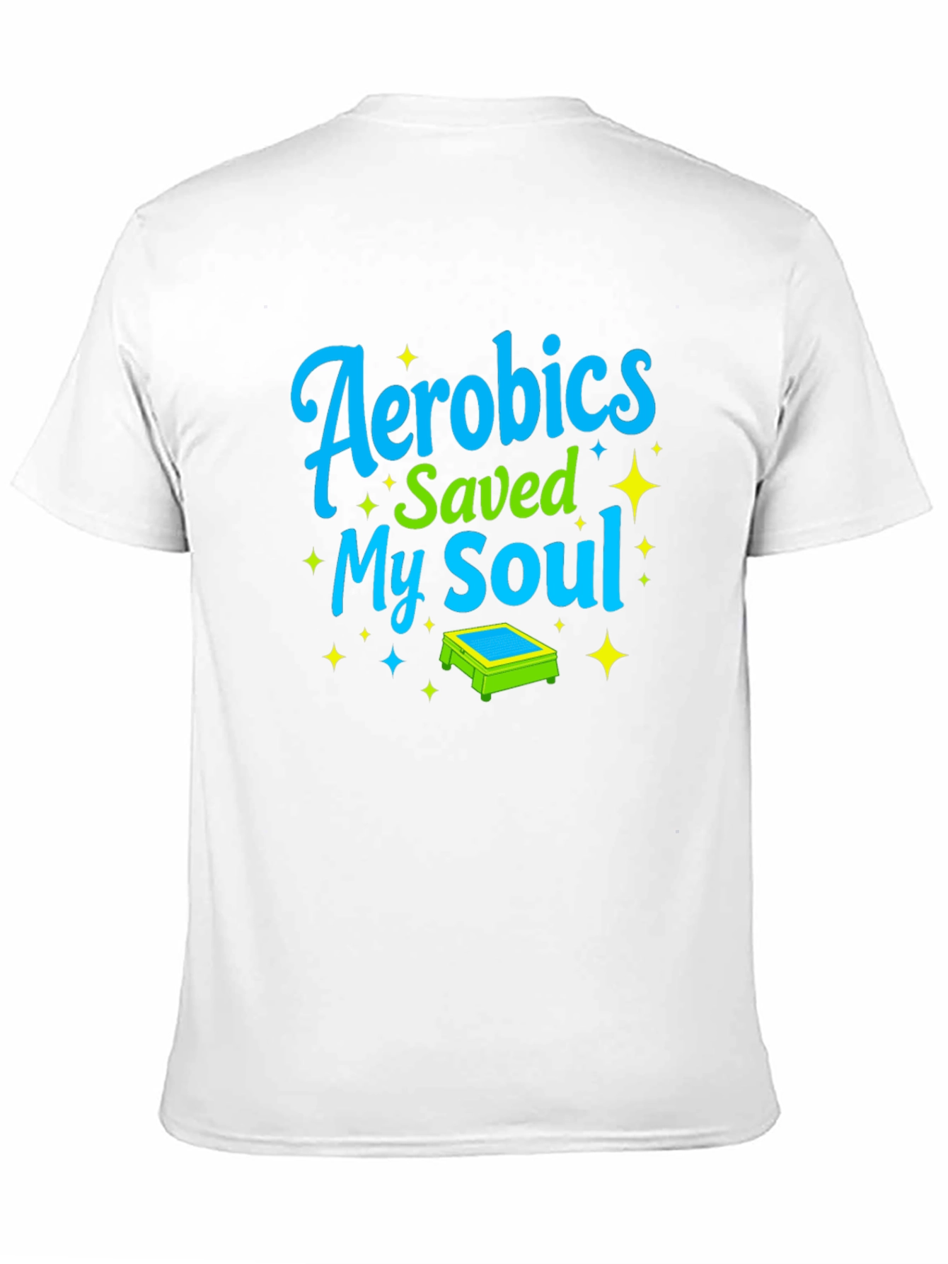 Aerobics Saved My Soul Graphic Tee