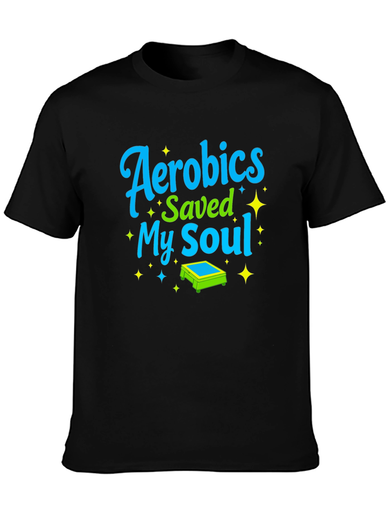 Aerobics Saved My Soul Graphic Tee