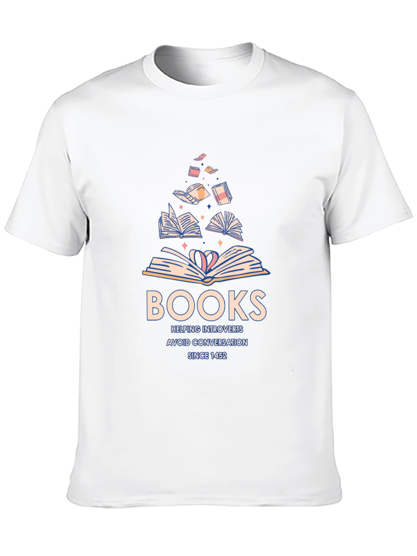 Books Helping Introverts T-Shirt