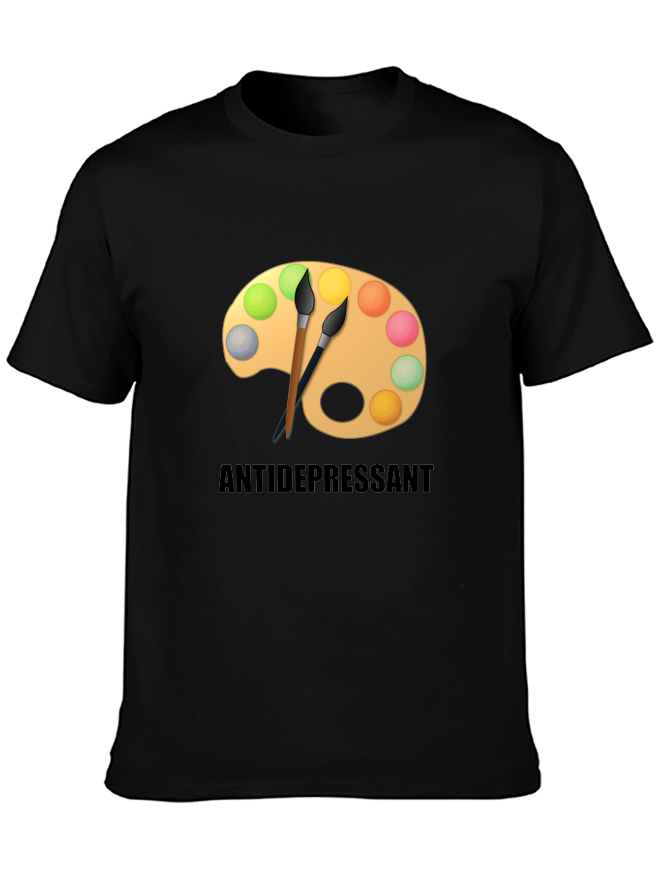 Antidepressant Artist Palette Graphic T-Shirt