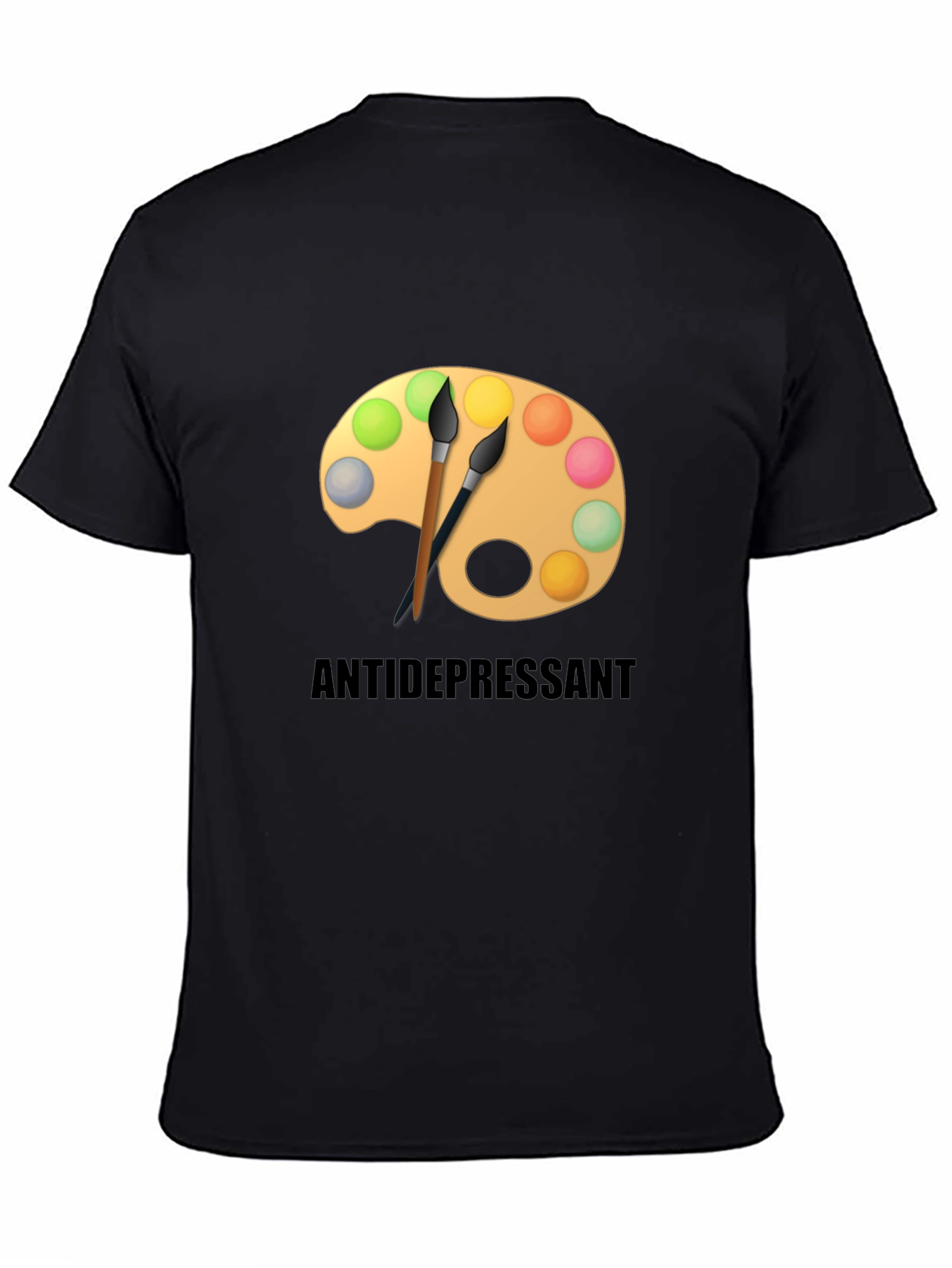 Antidepressant Artist Palette Graphic T-Shirt