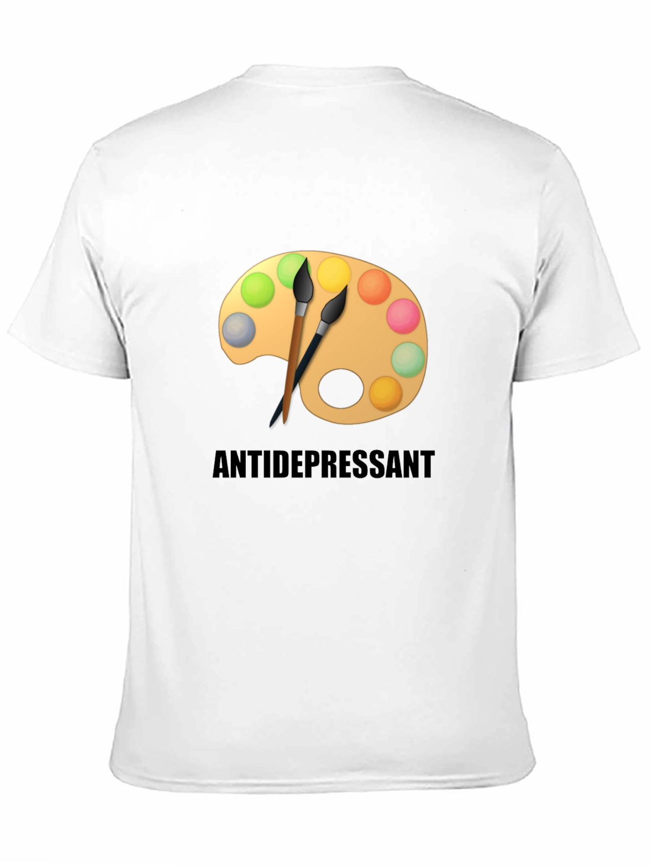 Antidepressant Artist Palette Graphic T-Shirt