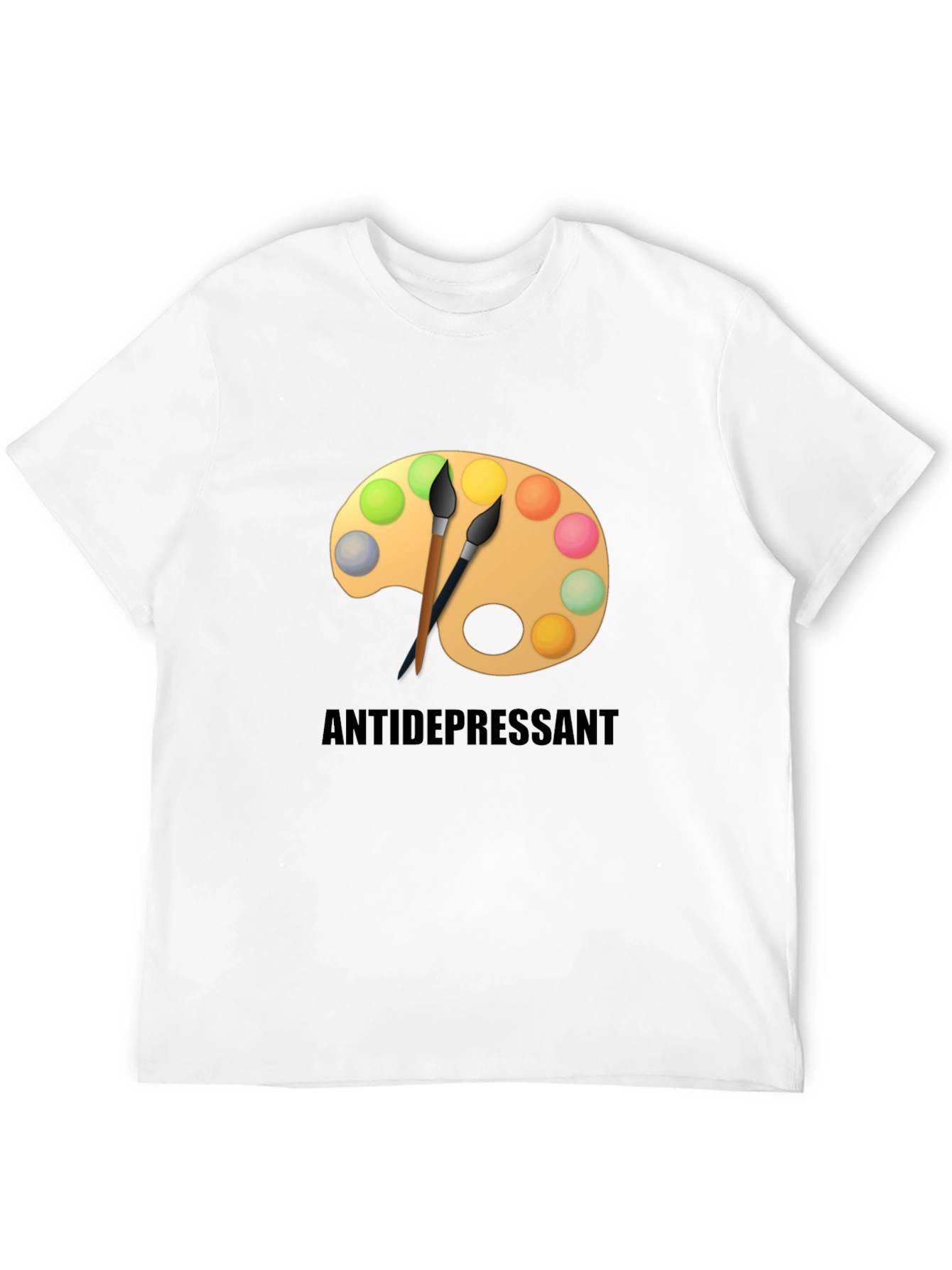 Antidepressant Artist Palette Graphic T-Shirt