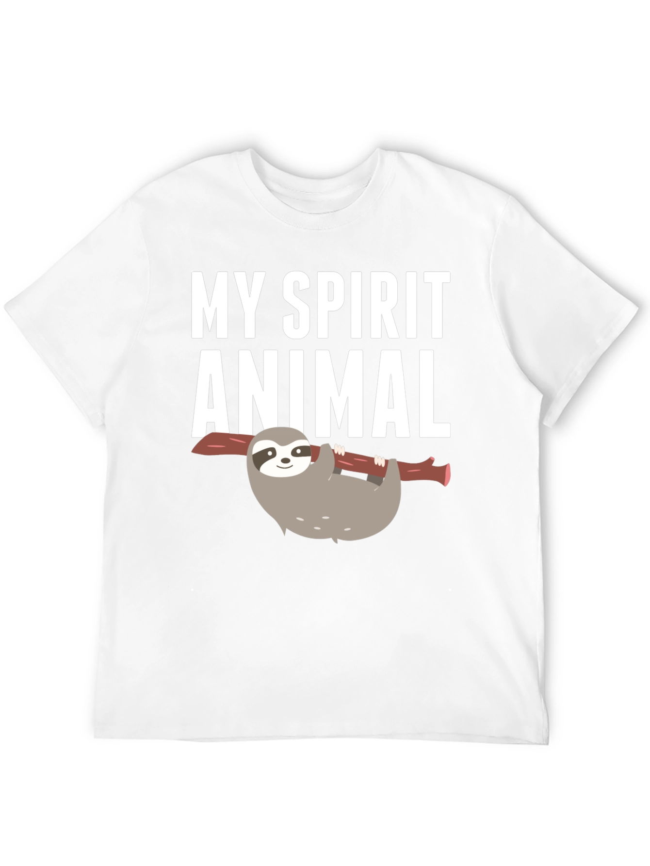 My Spirit Animal Sloth Graphic T-Shirt