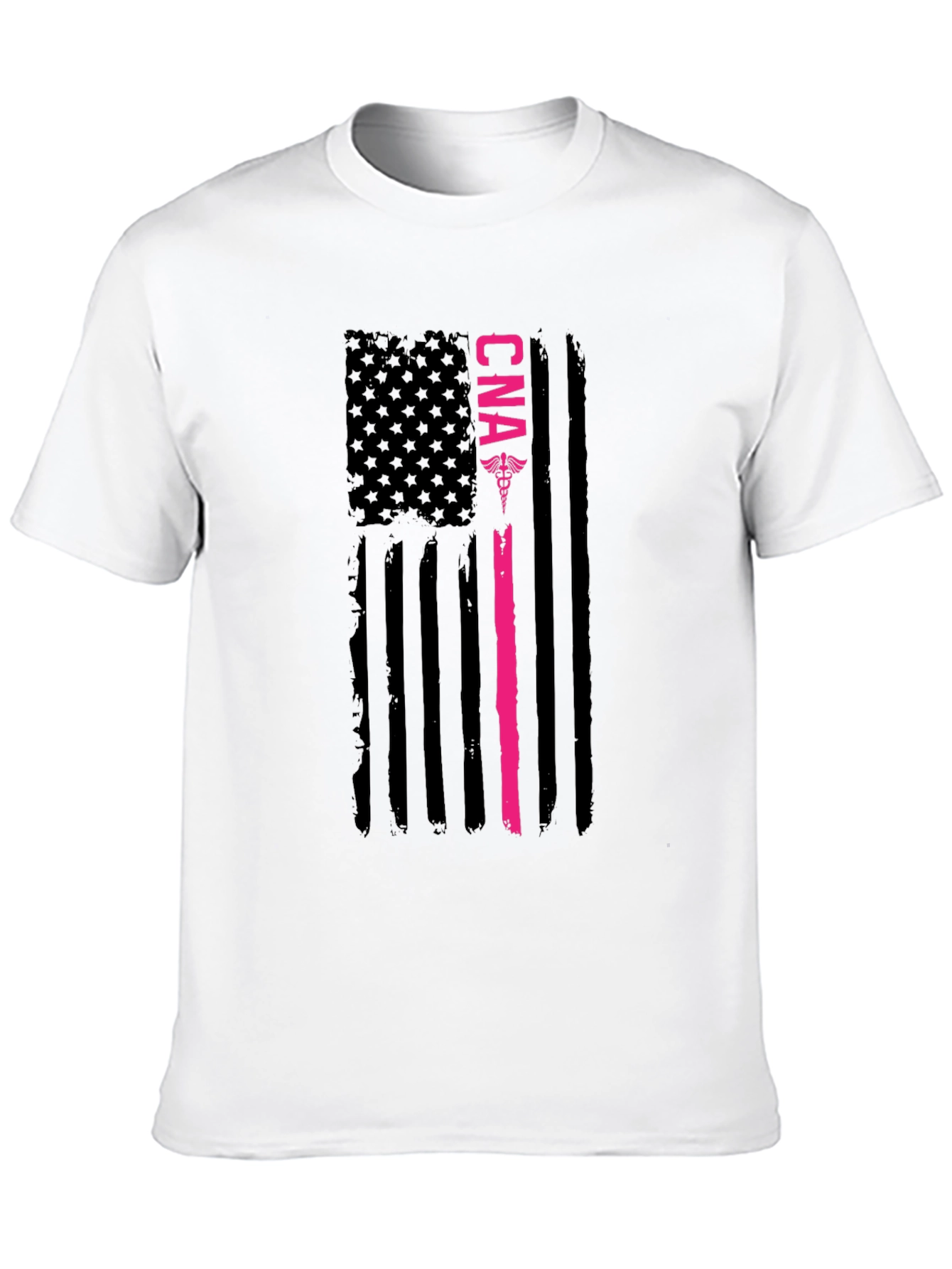 CNA American Flag Graphic T-Shirt