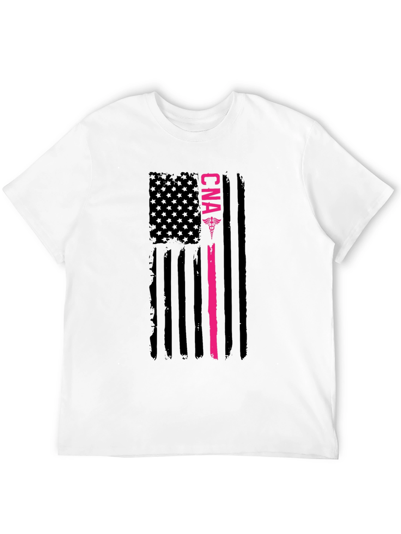 CNA American Flag Graphic T-Shirt