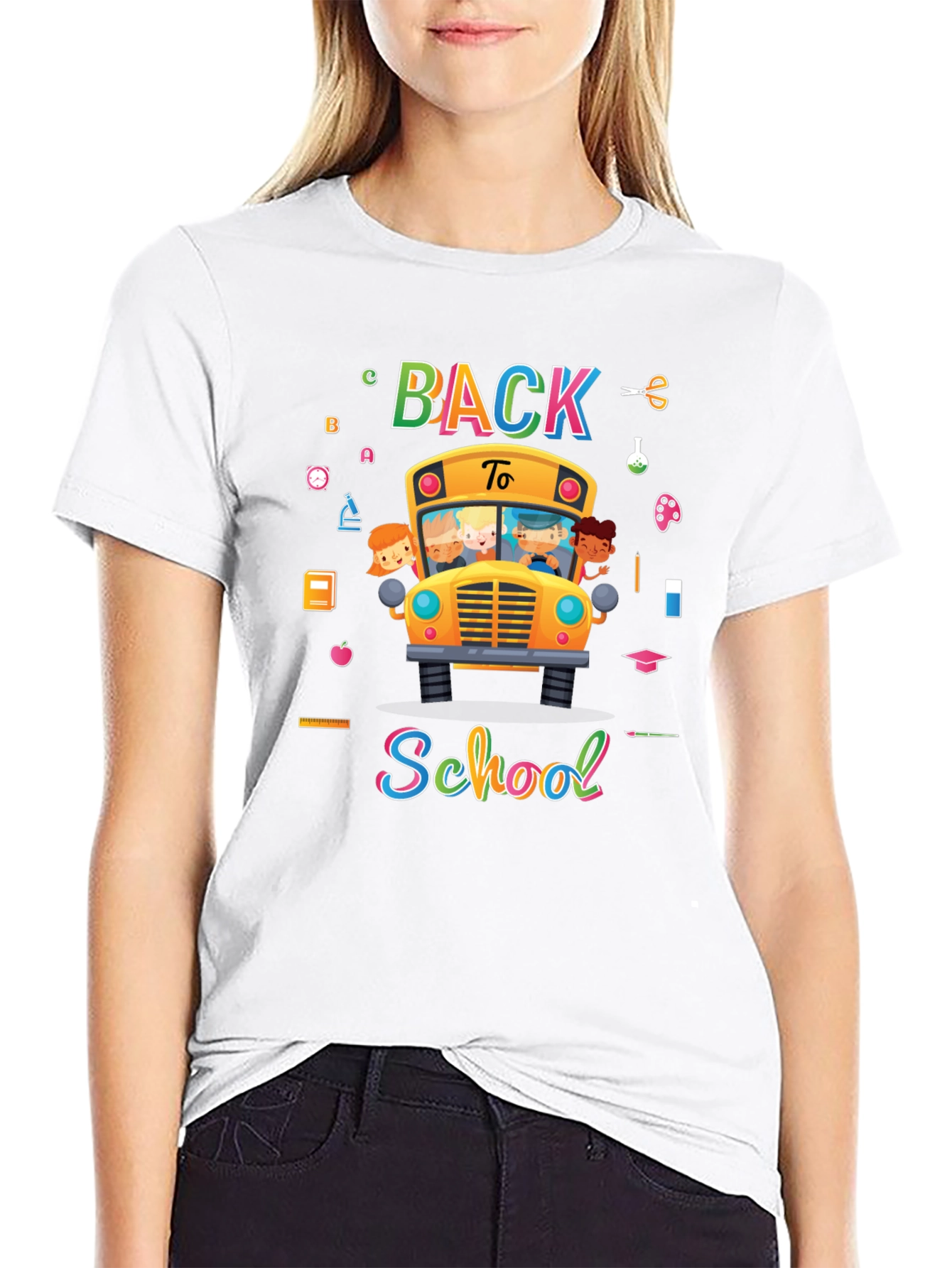 Back to School Graphic T-Shirt