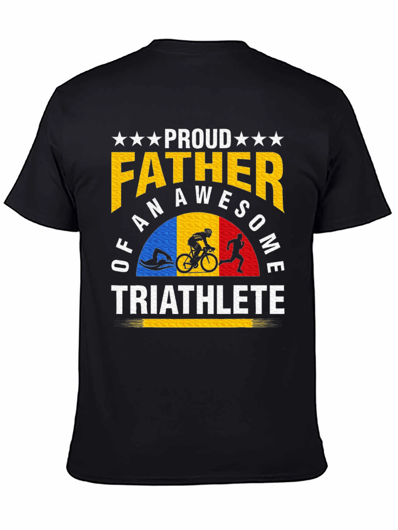 Proud Father of an Awesome Triathlete T-Shirt