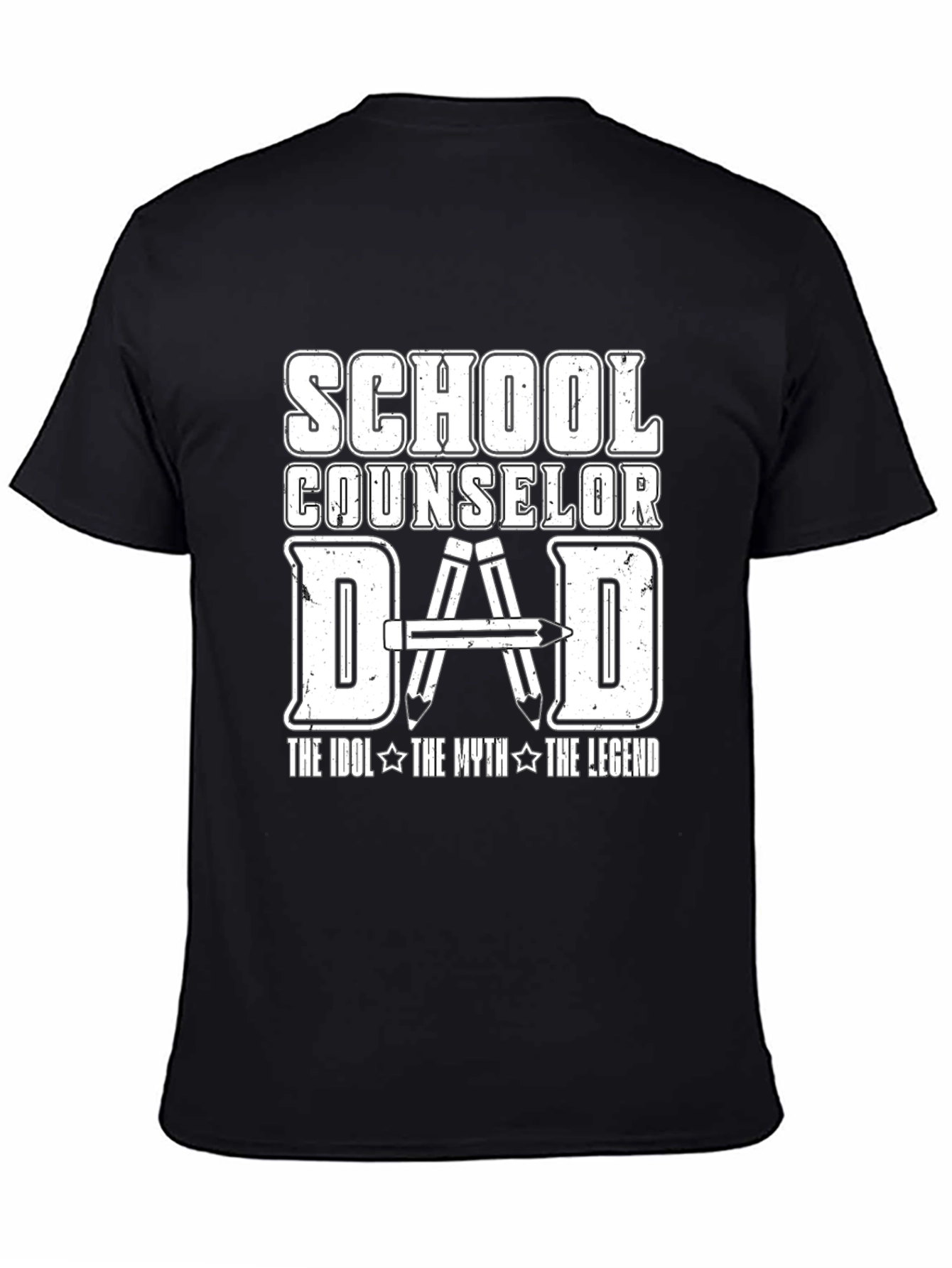School Counselor Dad Graphic T-Shirt