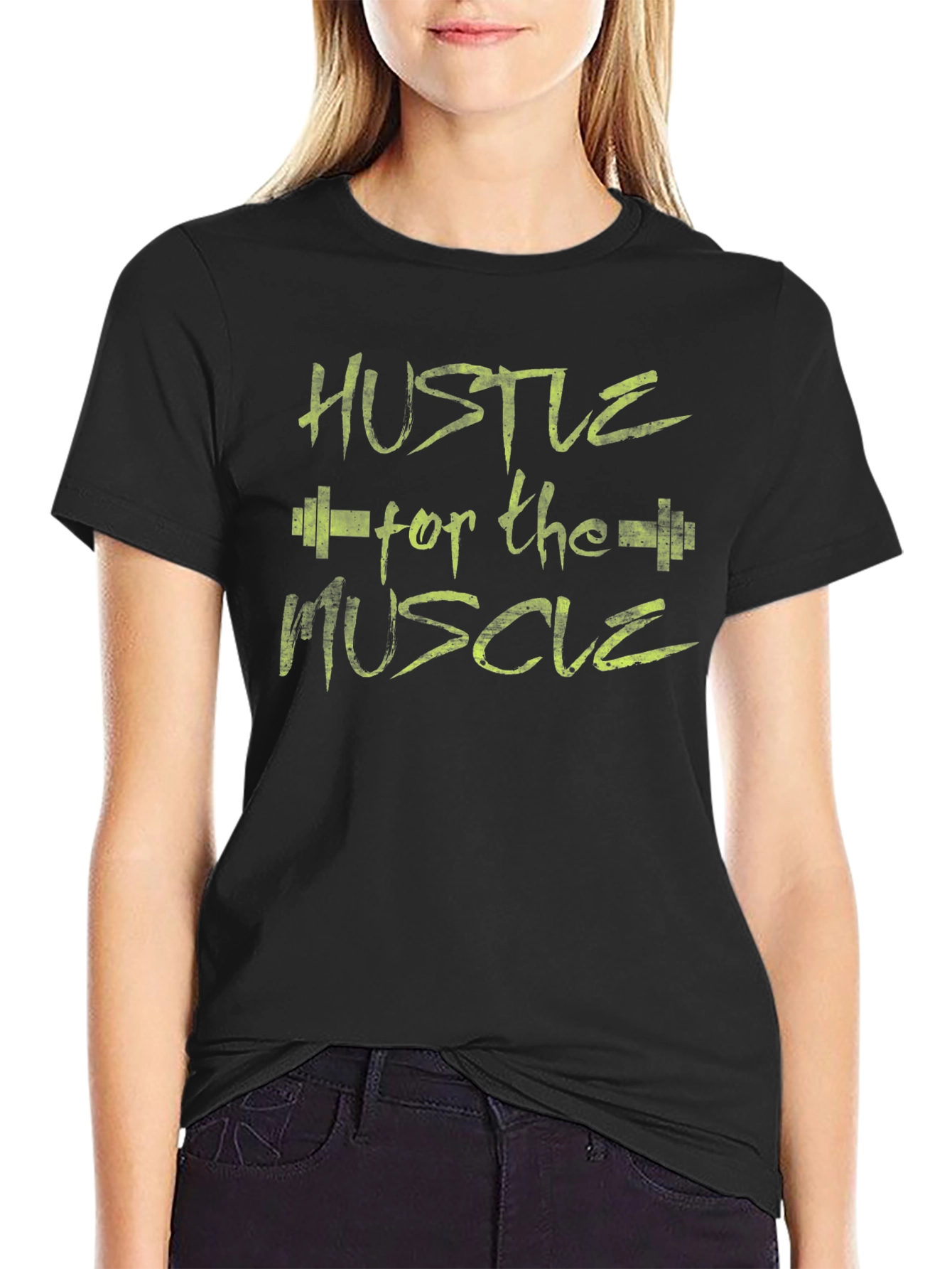 Hustle for the Muscle Workout T-Shirt
