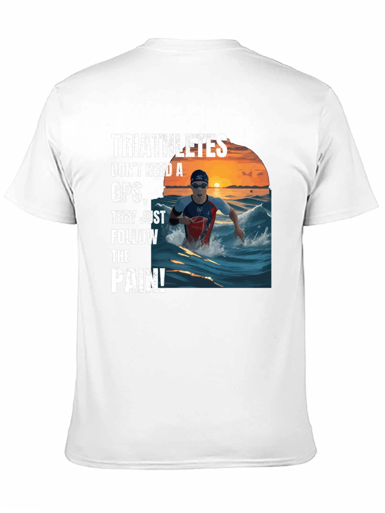 Triathletes Follow the Pain T-Shirt