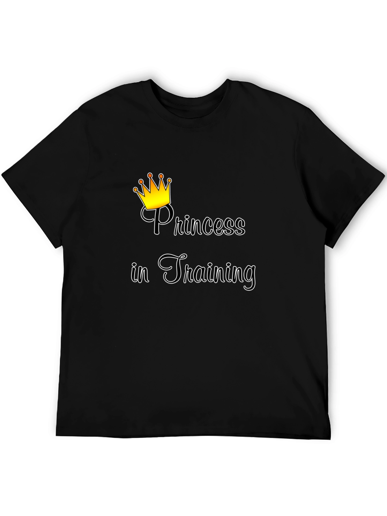 Princess In Training T-Shirt Black