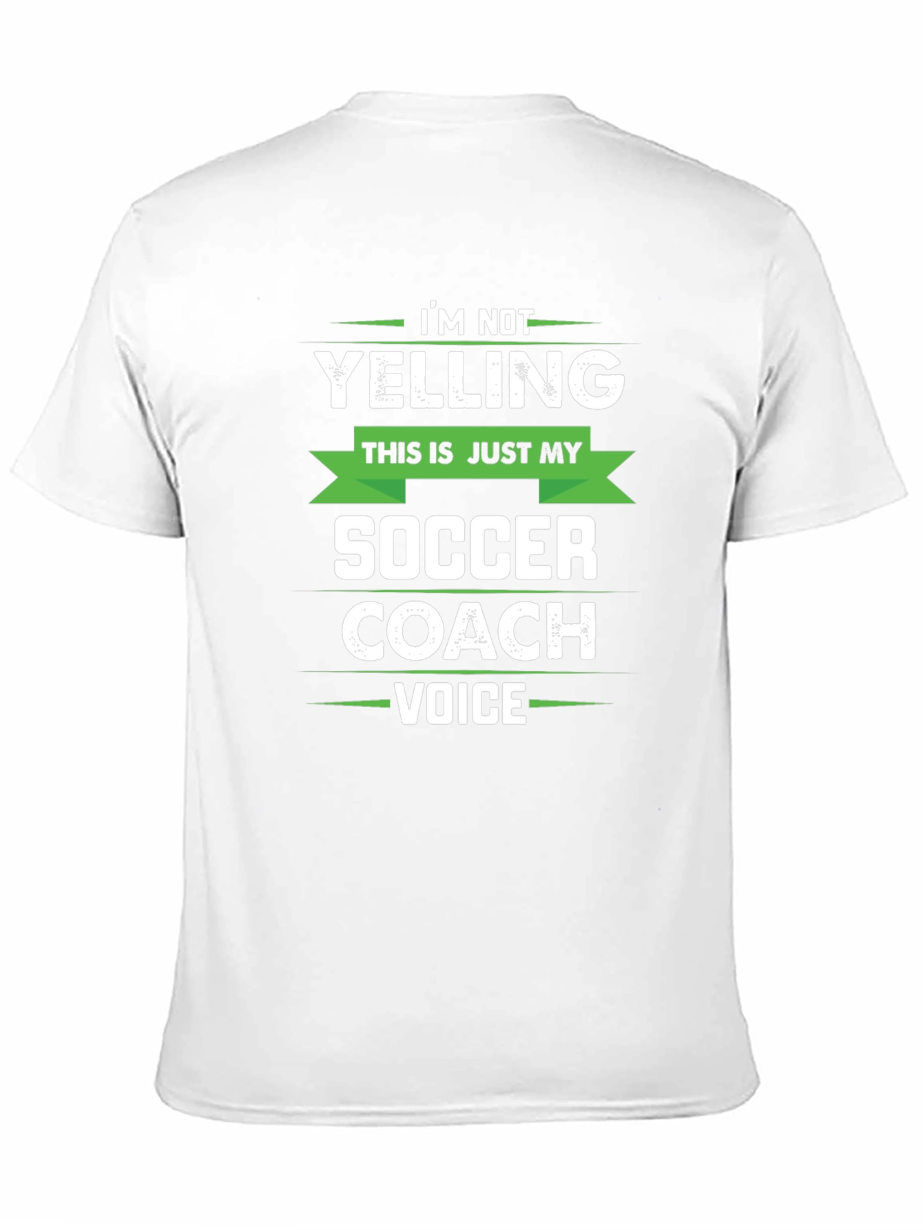 Soccer Coach Voice T-Shirt - Funny Novelty Tee