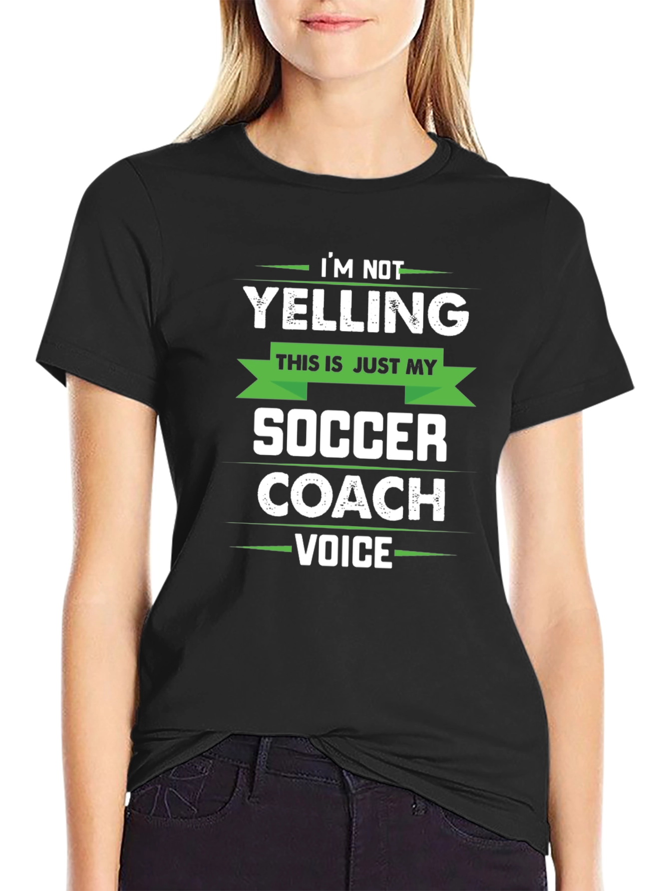 Soccer Coach Voice T-Shirt - Funny Novelty Tee