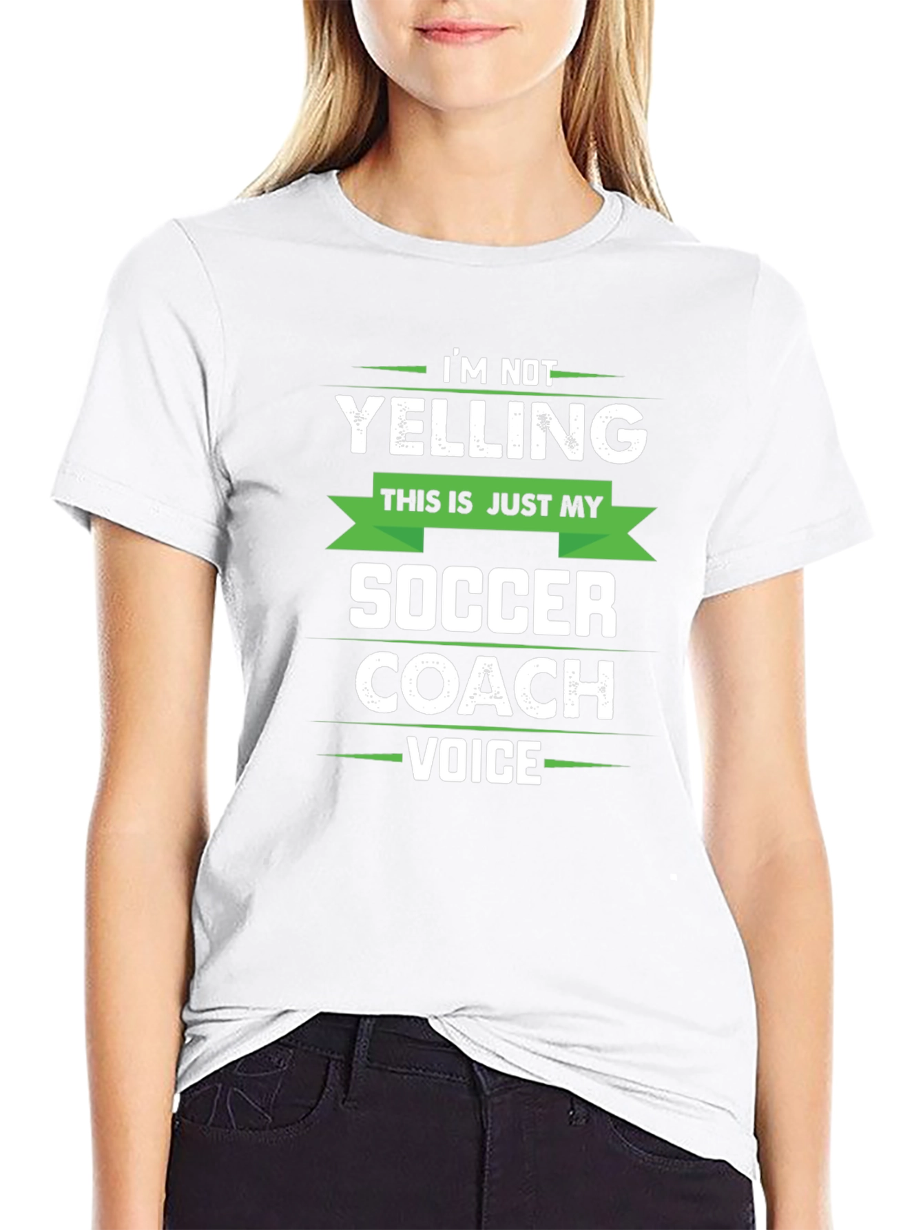 Soccer Coach Voice T-Shirt - Funny Novelty Tee