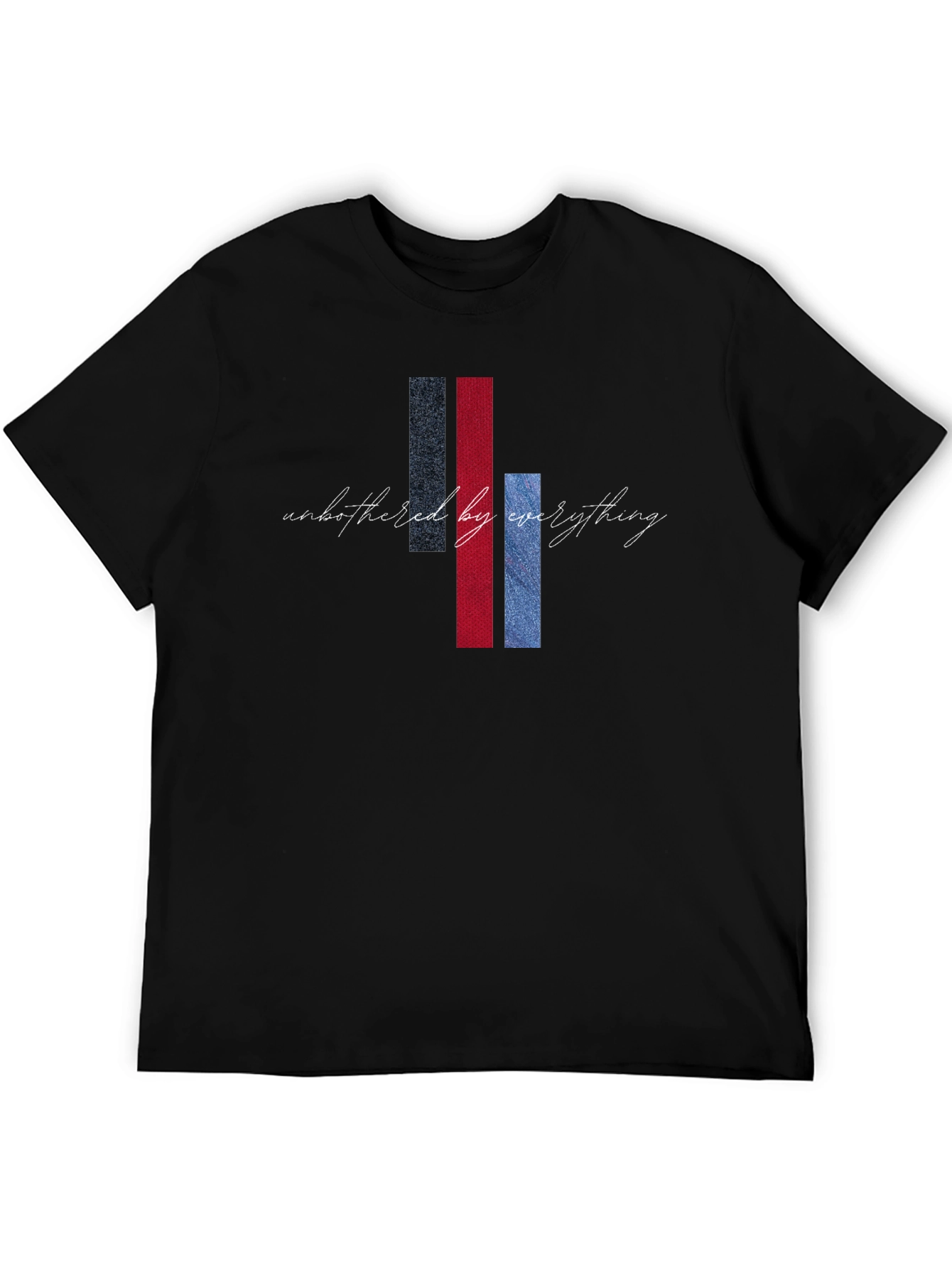 Unbothered By Everything Black T-Shirt