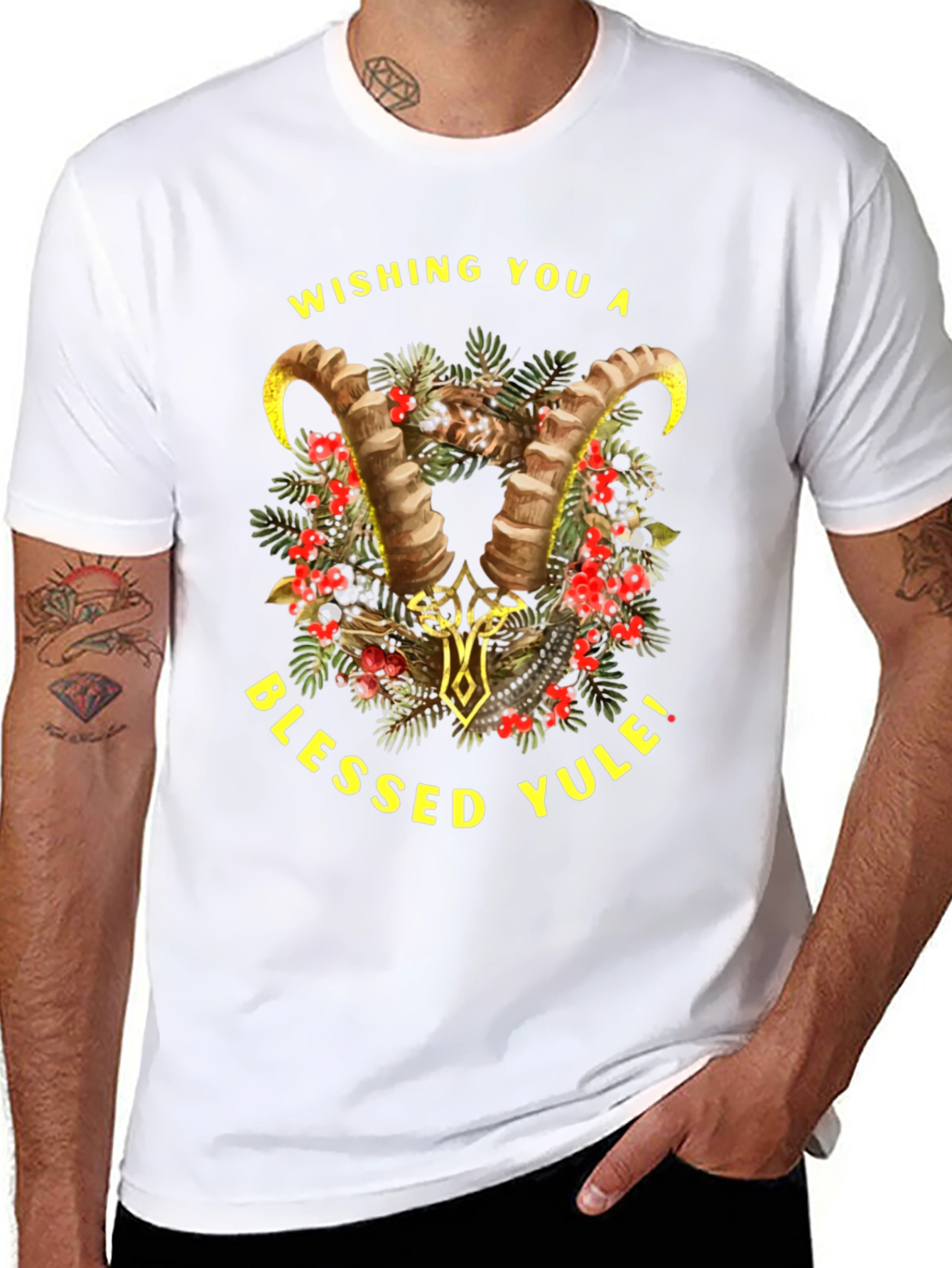 Blessed Yule Holiday T-Shirt