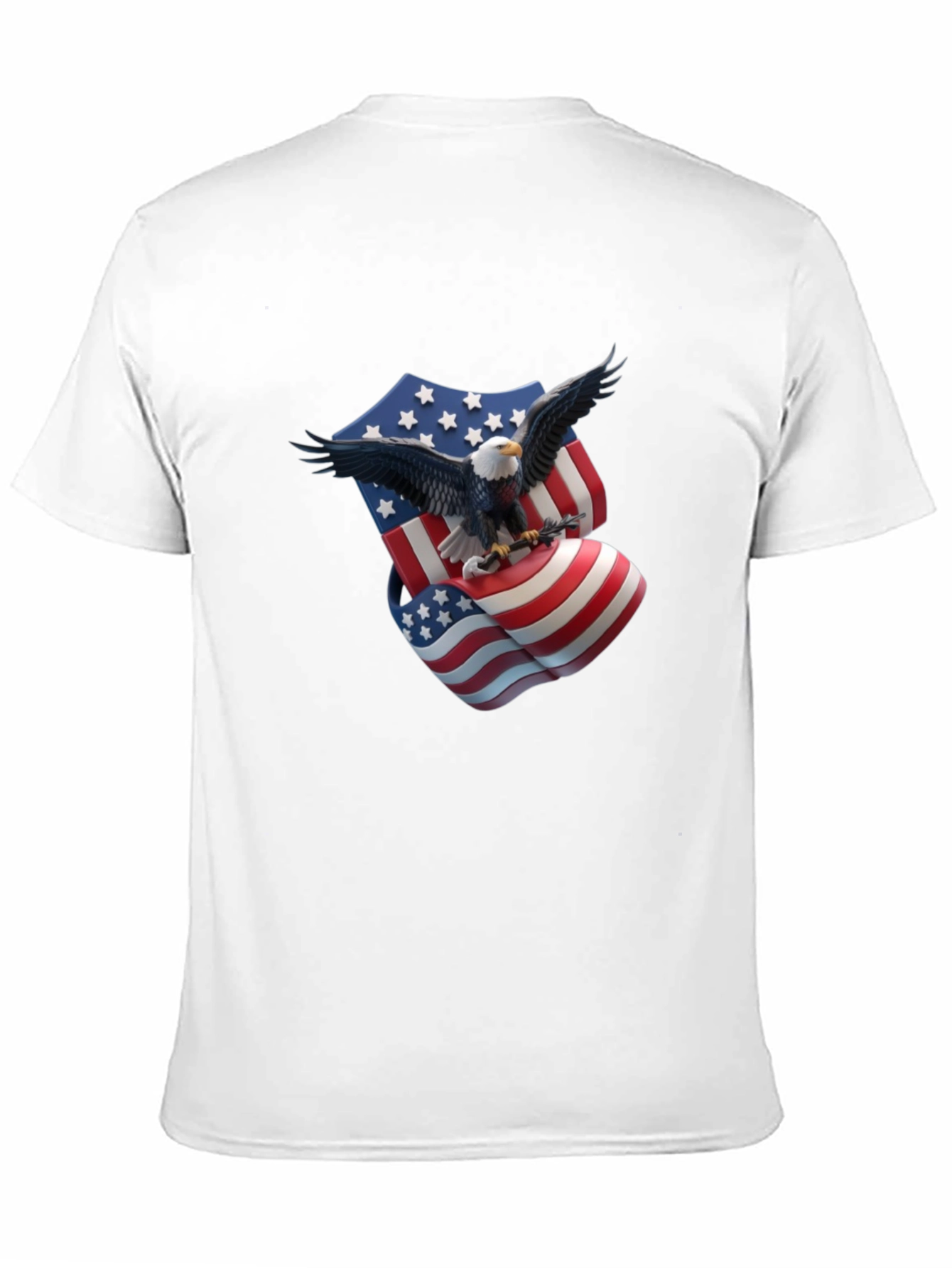 American Eagle USA Flag Graphic T-Shirt